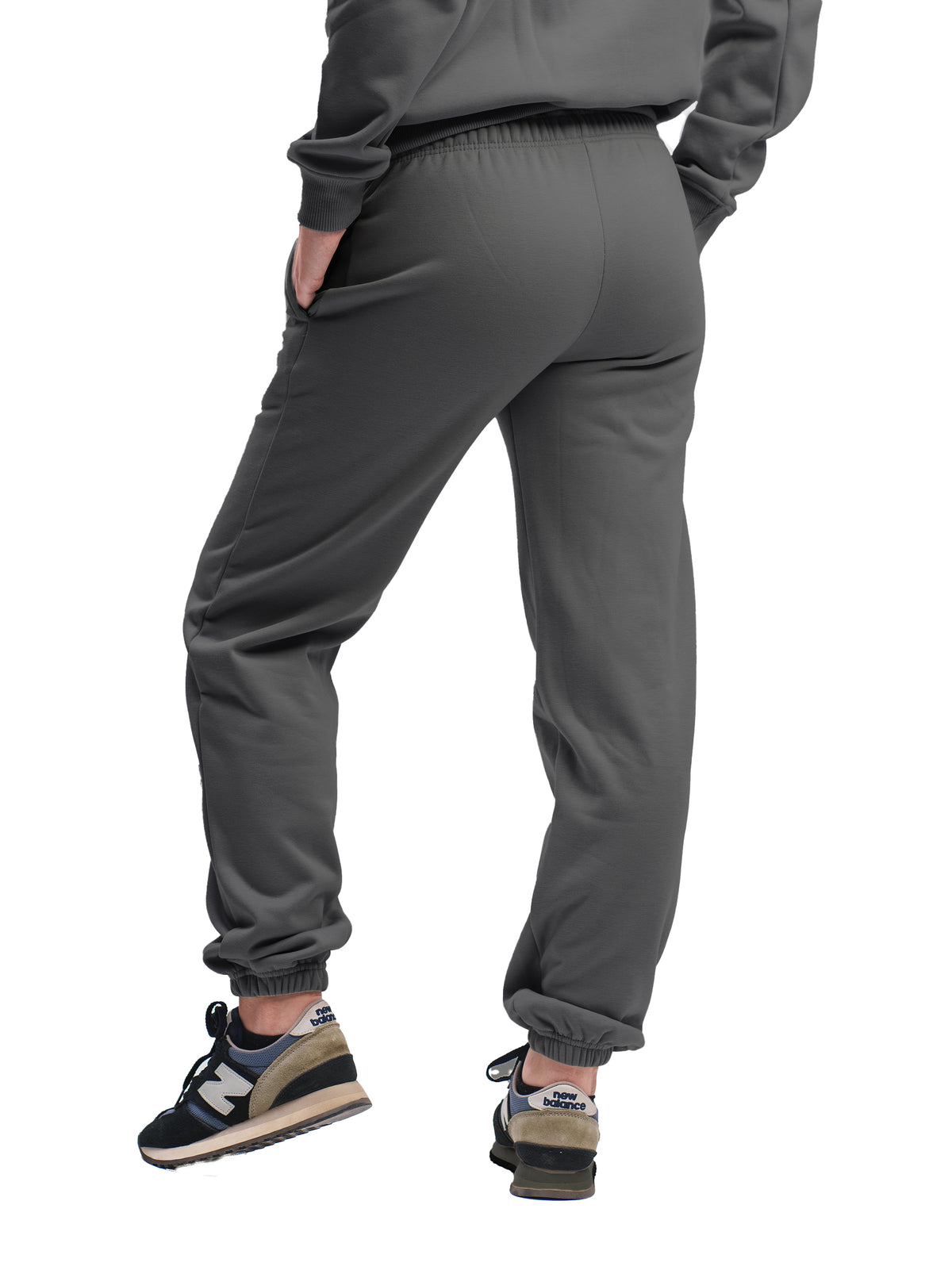 ELASTIC HEM SWEATPANTS