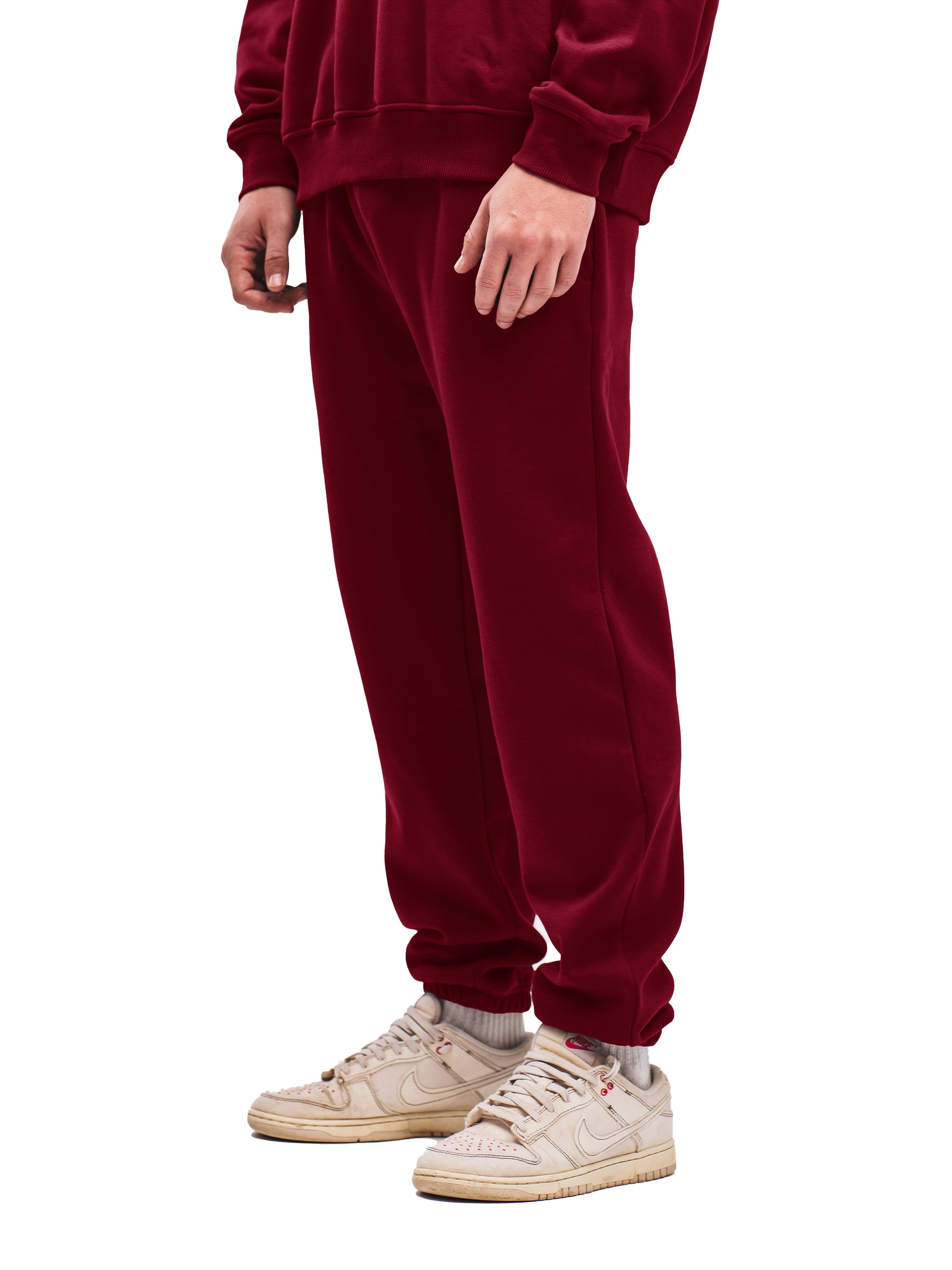 ELASTIC HEM SWEATPANTS