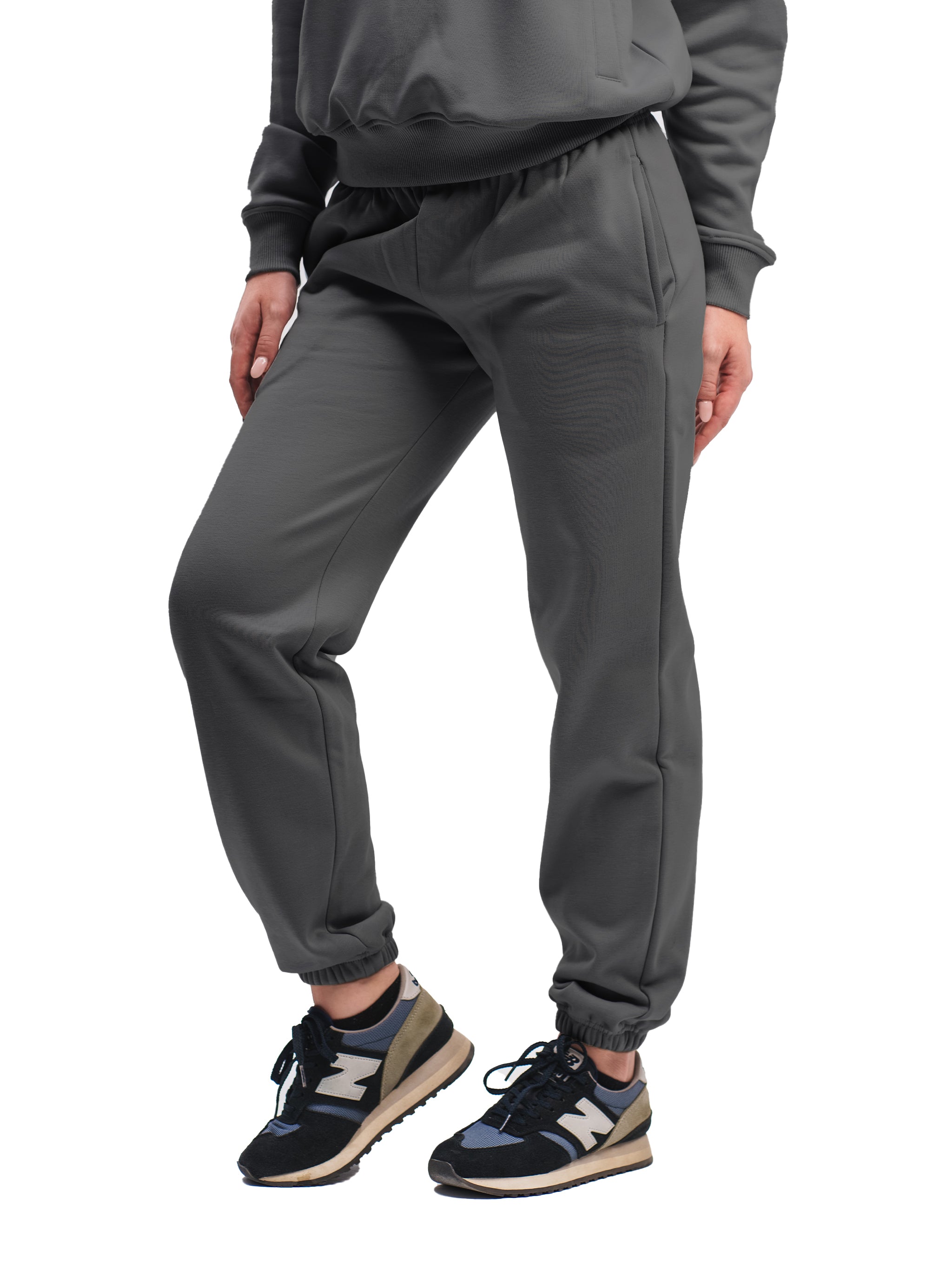 ELASTIC HEM SWEATPANTS