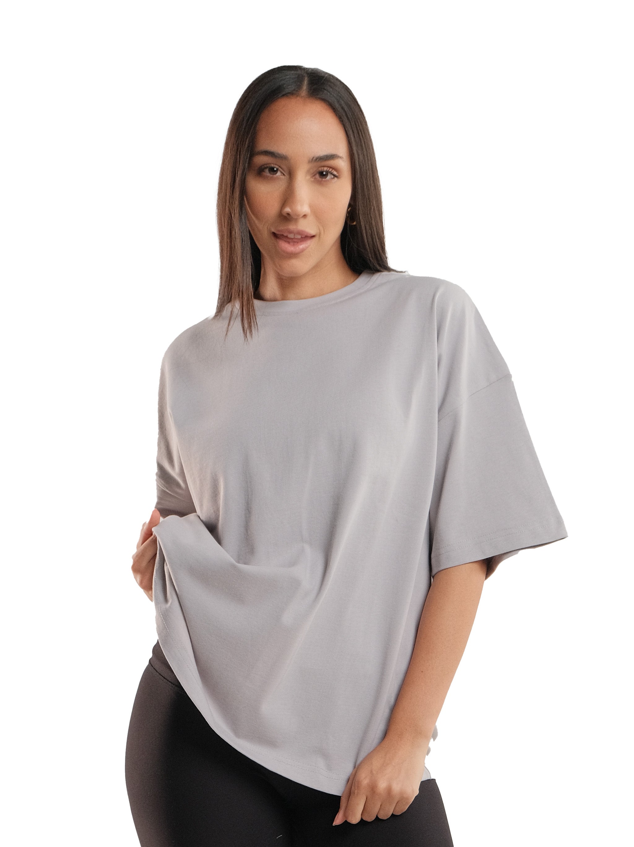 CLOUD GREY BASIC T-SHIRT