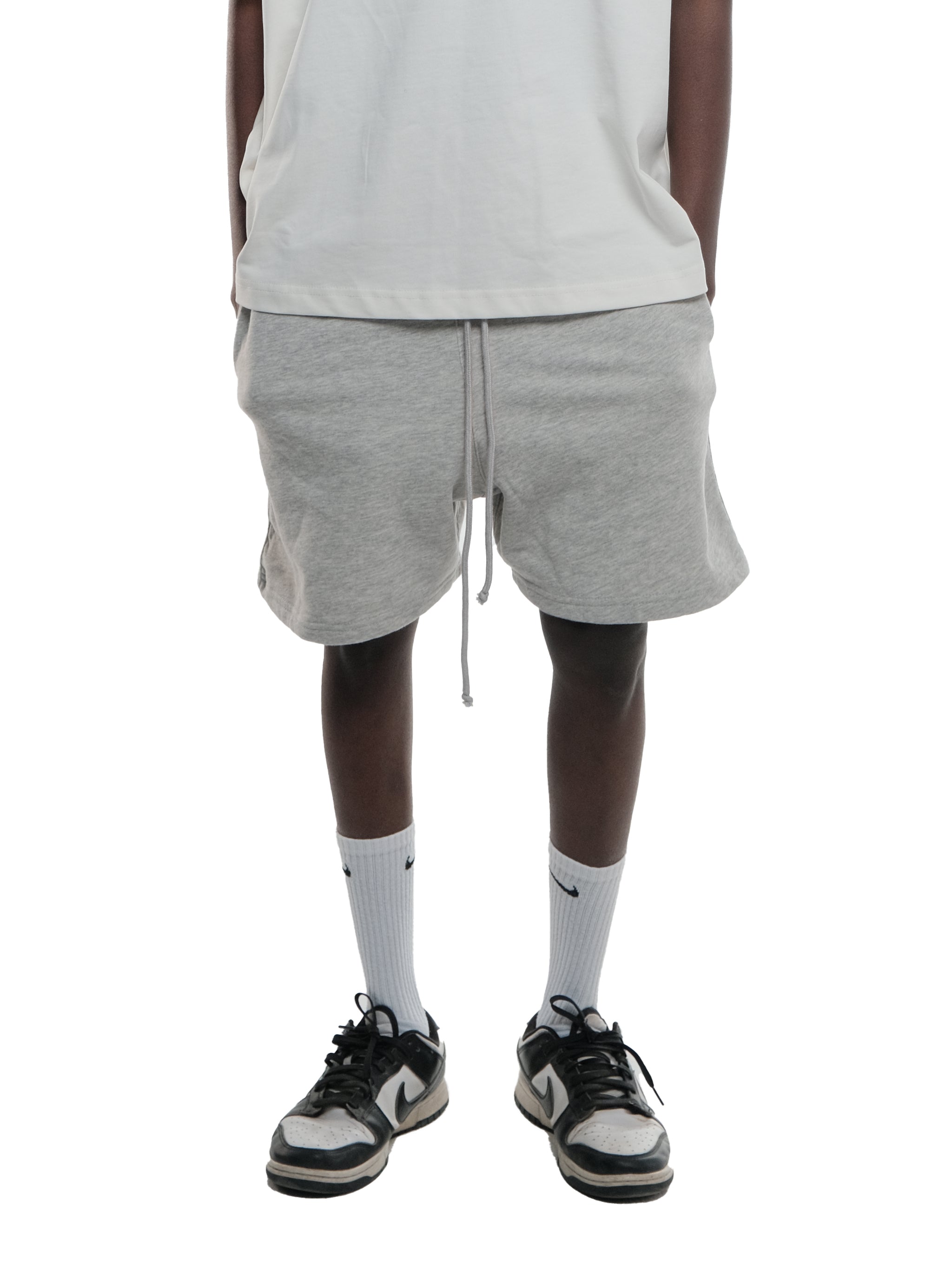 LIGHT GREY MEN'S SHORTS