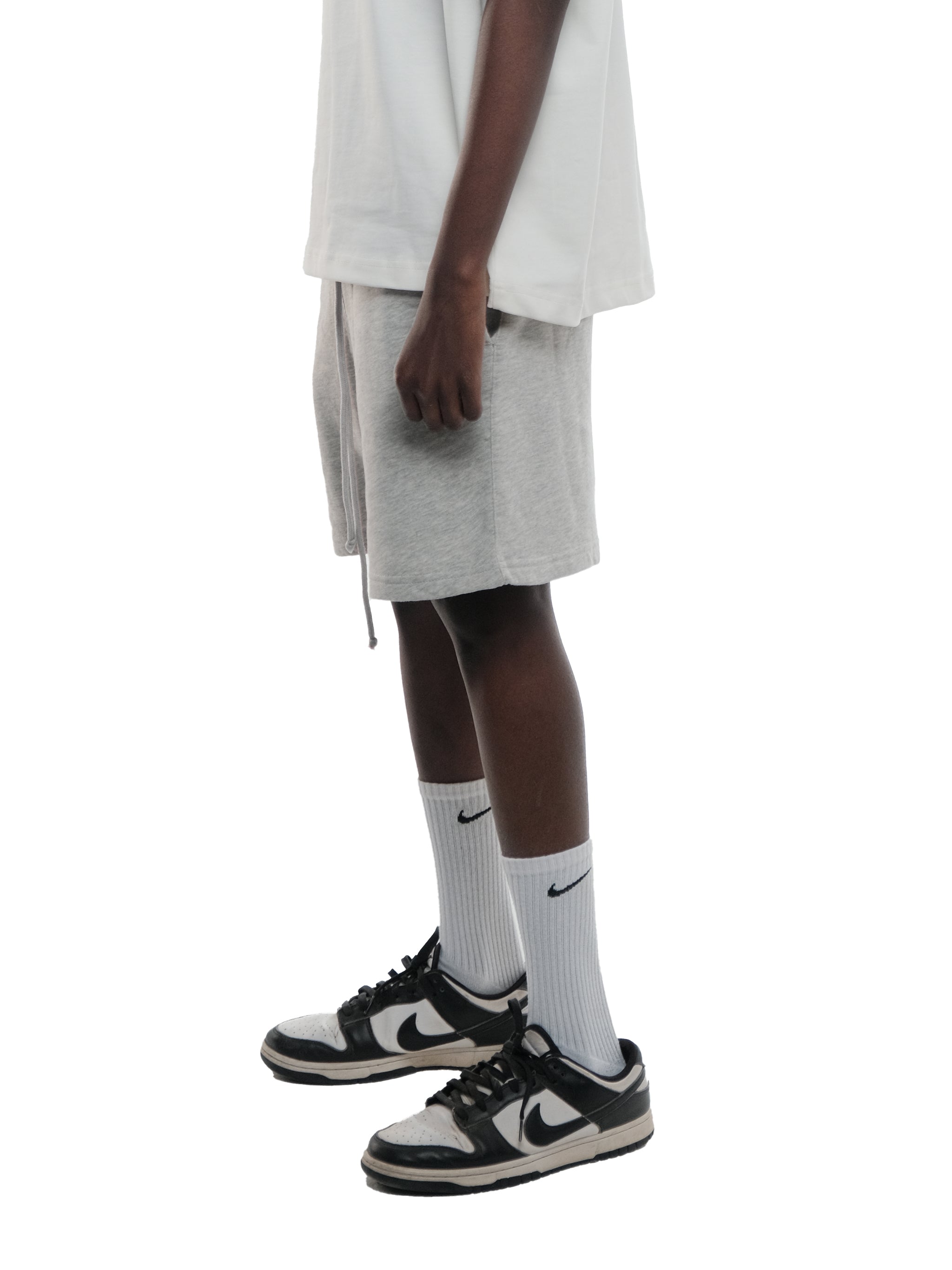LIGHT GREY MEN'S SHORTS