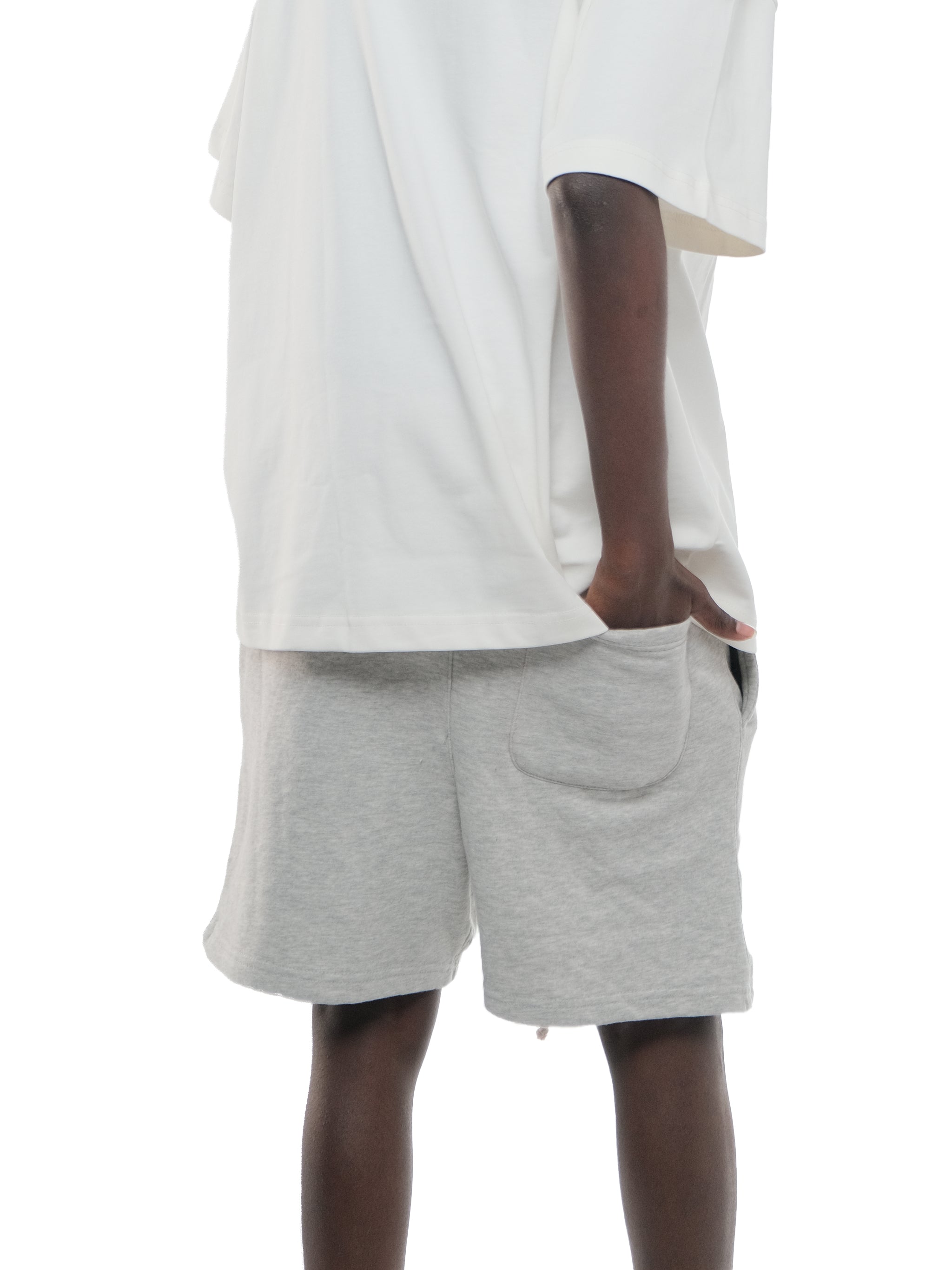 LIGHT GREY MEN'S SHORTS