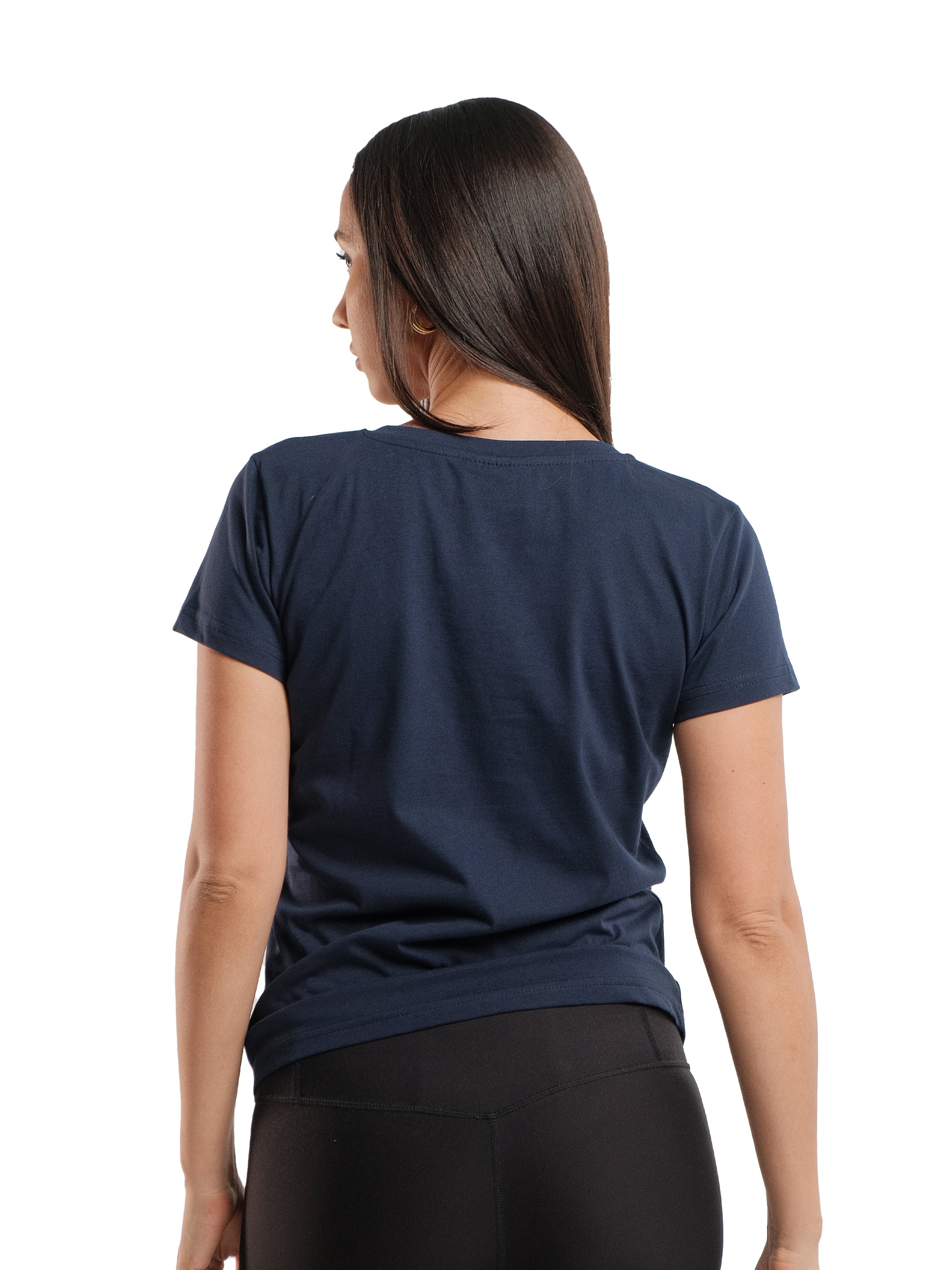 RELAXED FIT V-NECK TEE