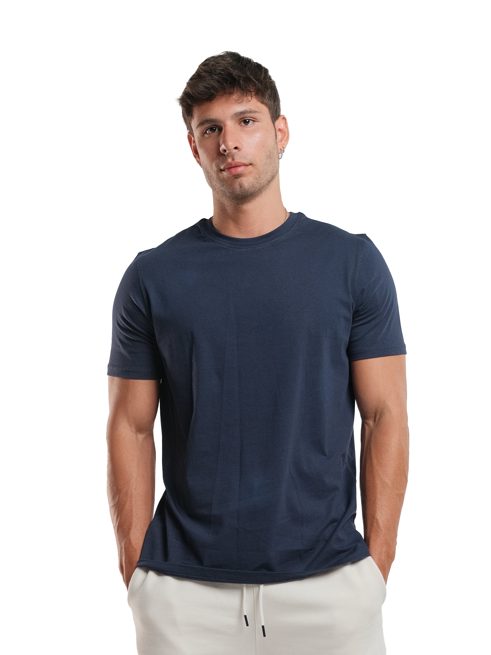NAVY MEN'S REGULAR FIT T-SHIRT