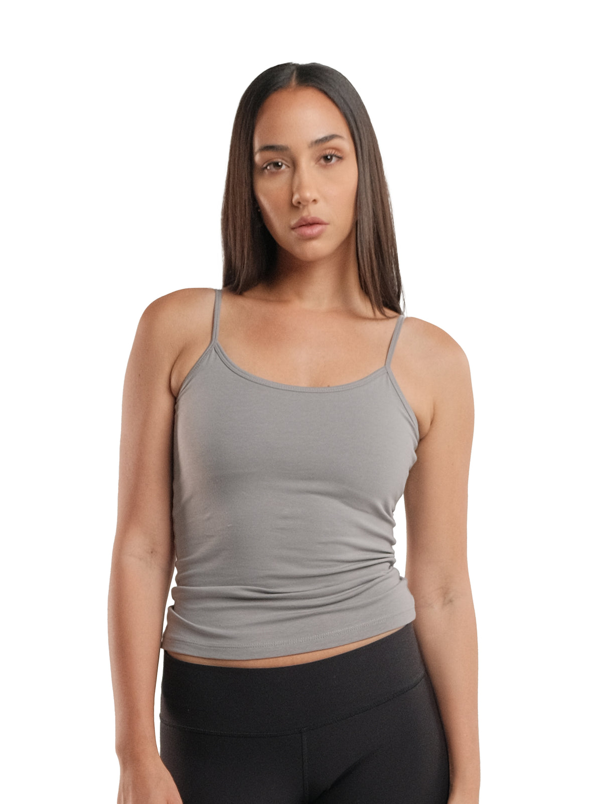 SPAGHETTI STRAP TANK TOP