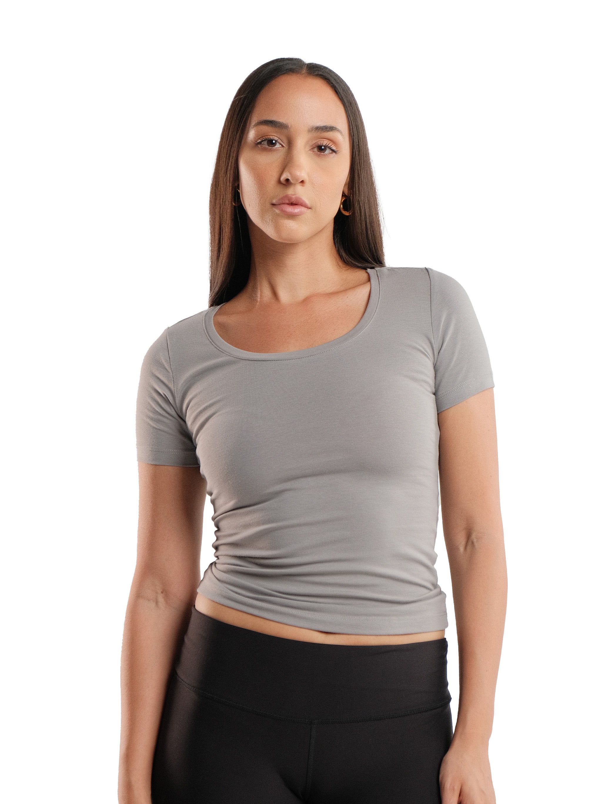 PLATINUM U-SHAPED SHORT SLEEVE