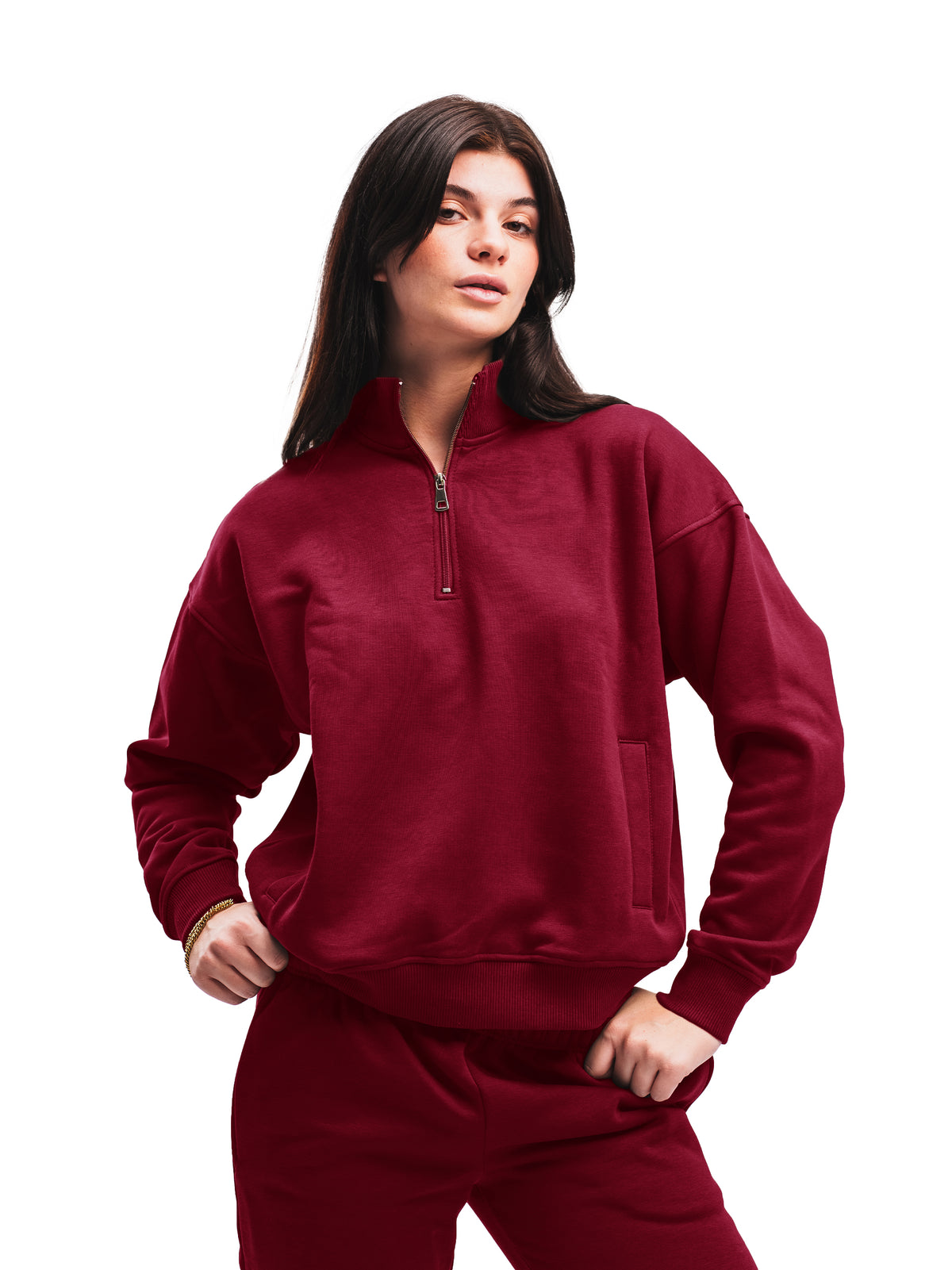 QUARTER ZIP