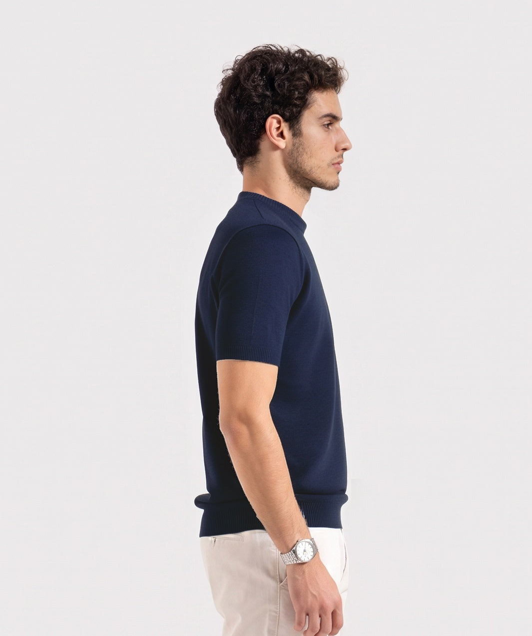 KNITTED MENS T SHIRT