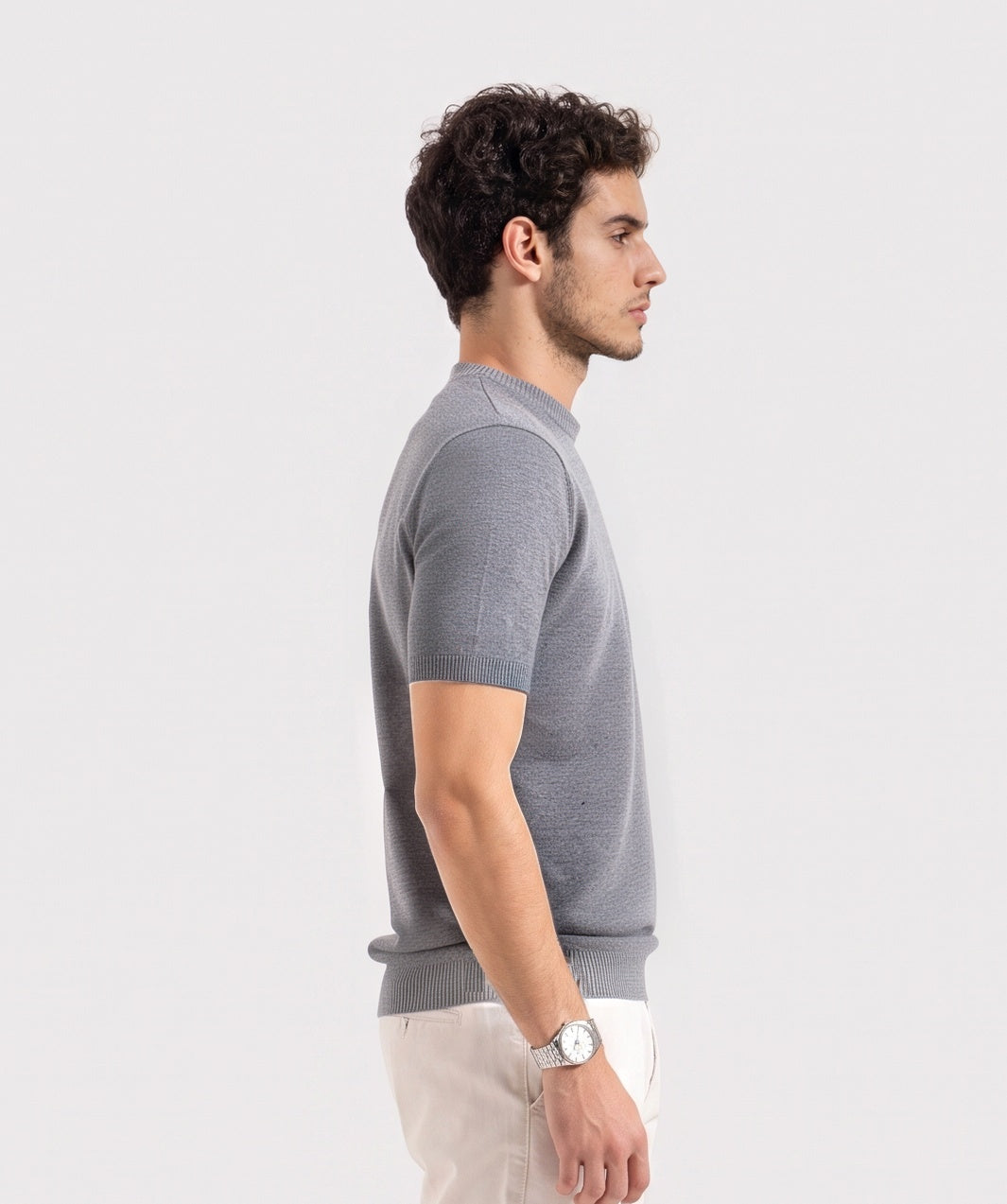 KNITTED MENS T SHIRT
