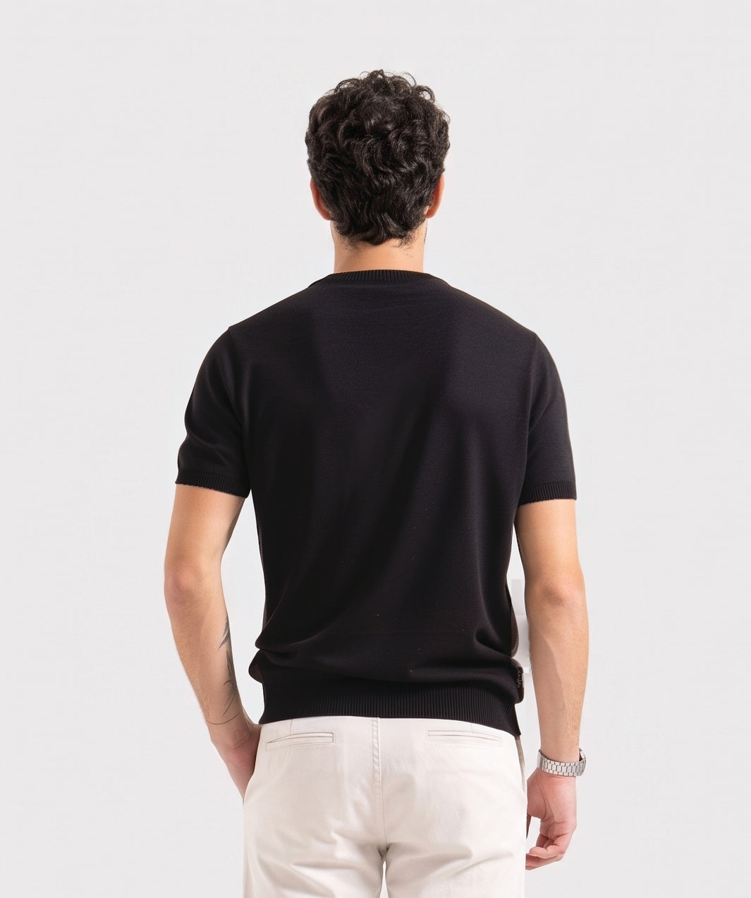 KNITTED MENS T SHIRT