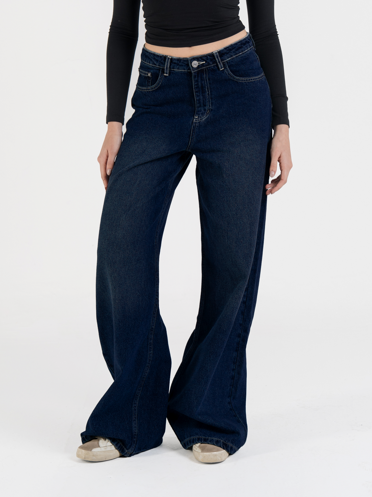 HIGH WAIST BAGGY JEANS