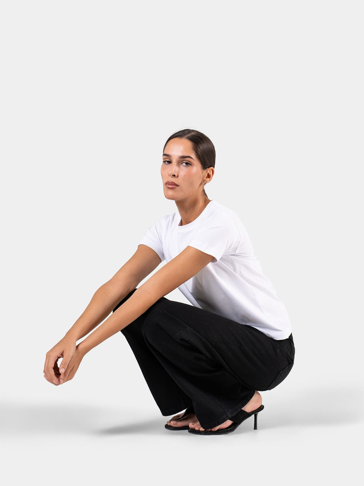 RELAXED FIT TEE WHITE 2