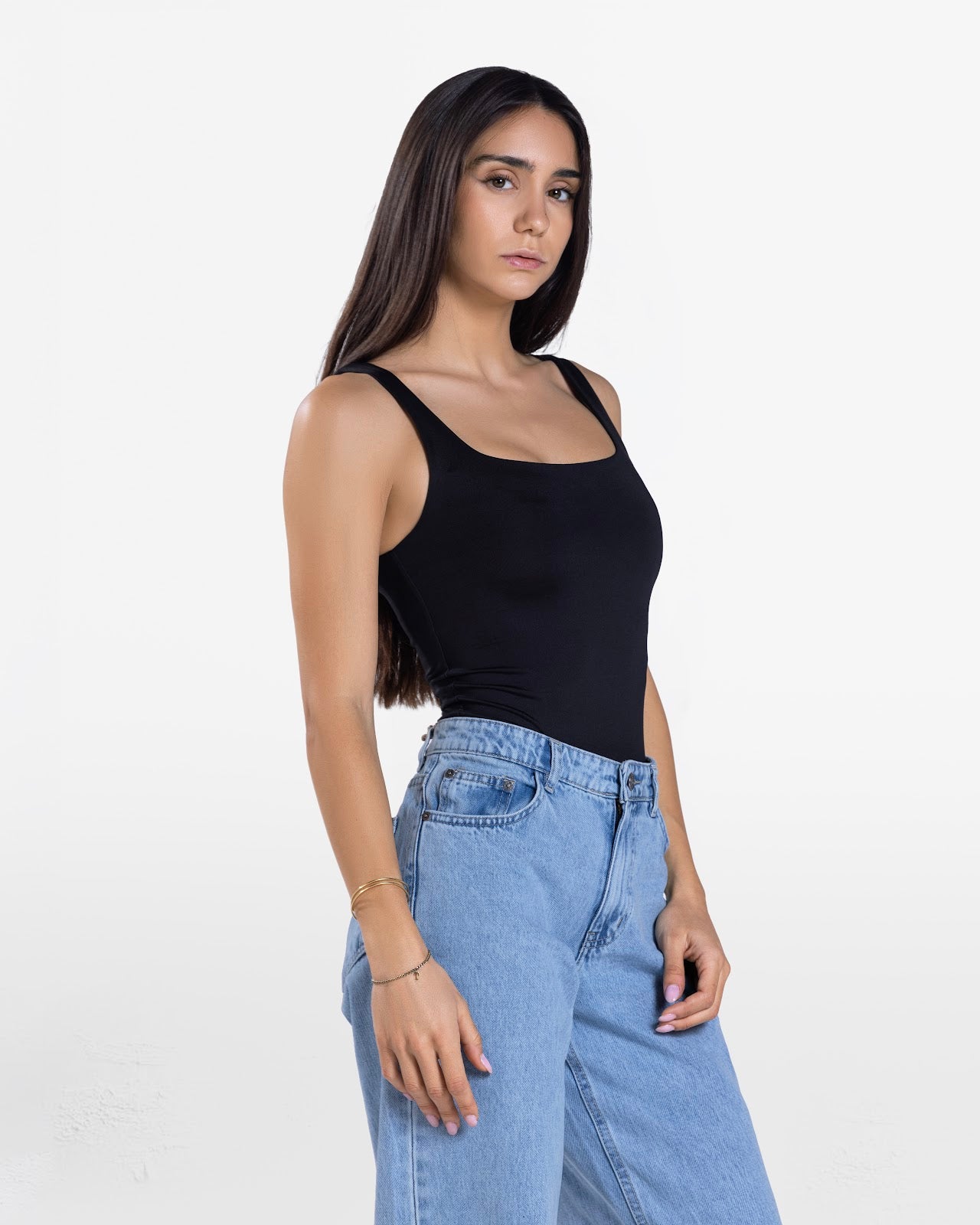 ROUND NECK BODYSUIT BLACK 4