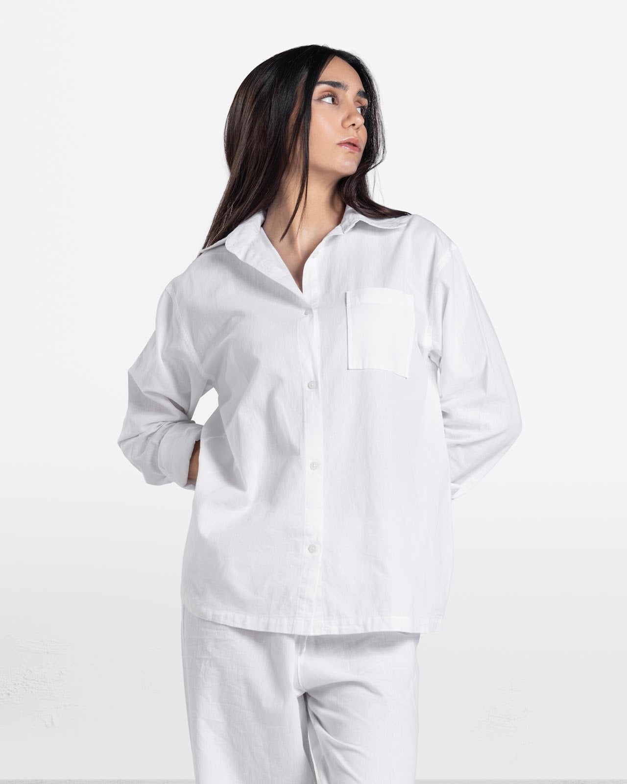 LINEN SHIRT WHITE 5
