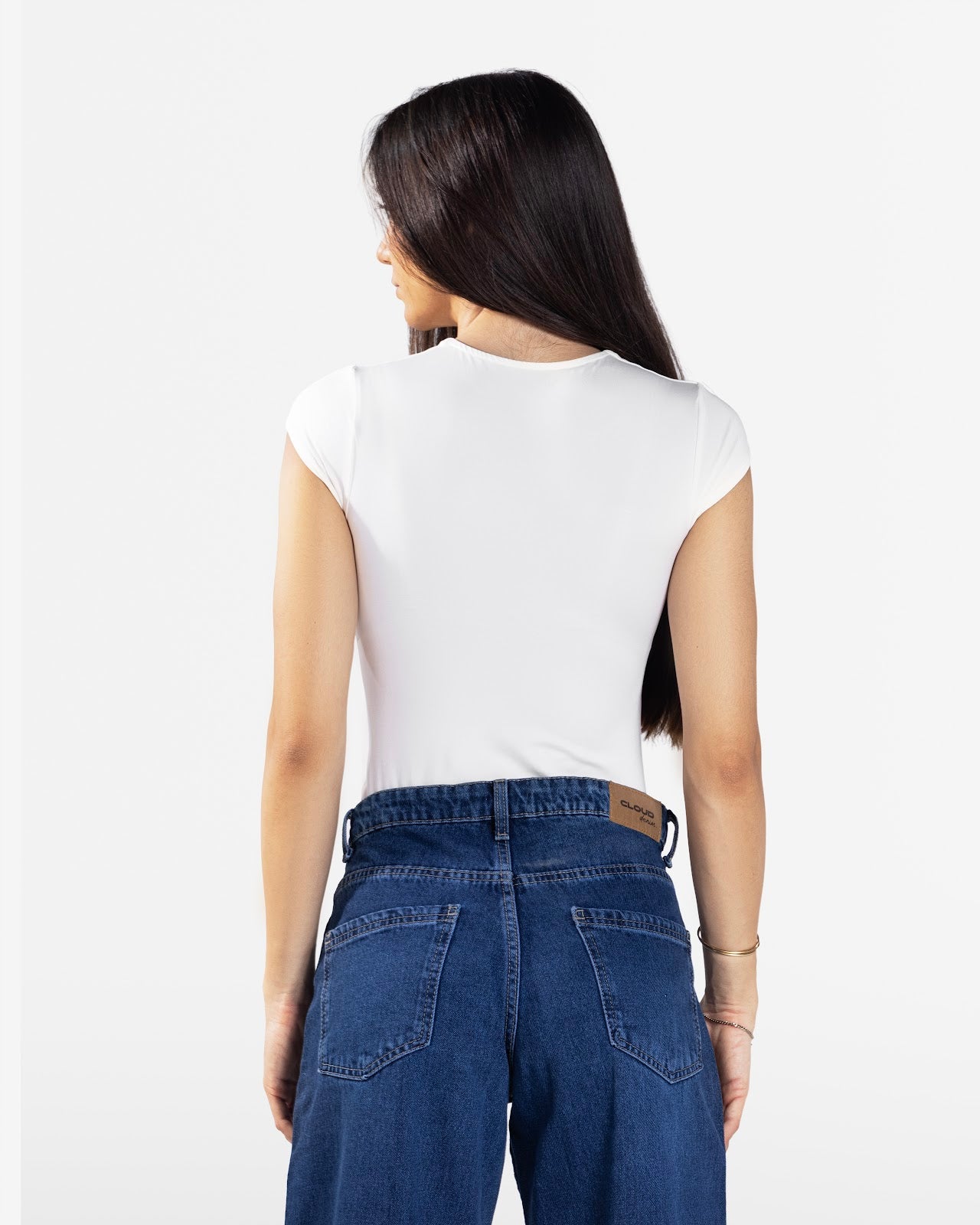 SHORT SLEEVE BODYSUIT OFF-WHITE 2