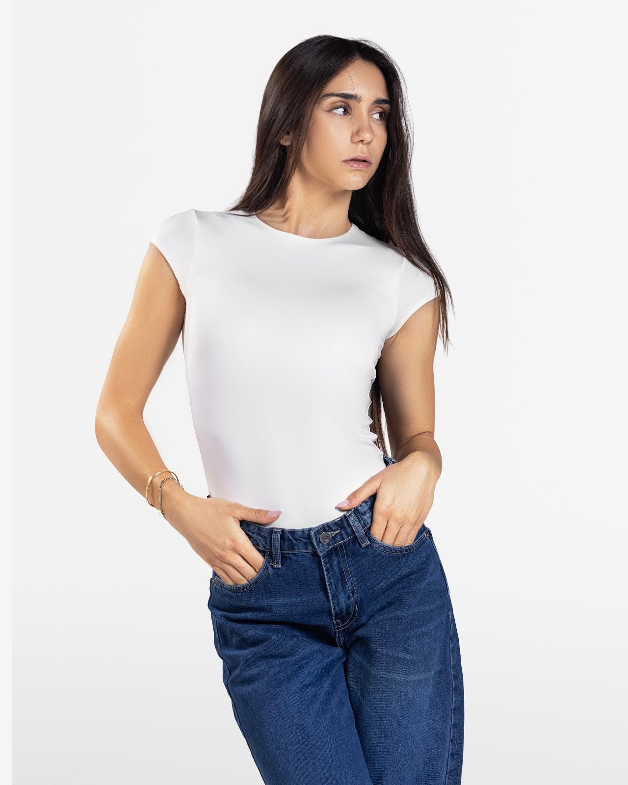 SHORT SLEEVE BODYSUIT OFF-WHITE 3