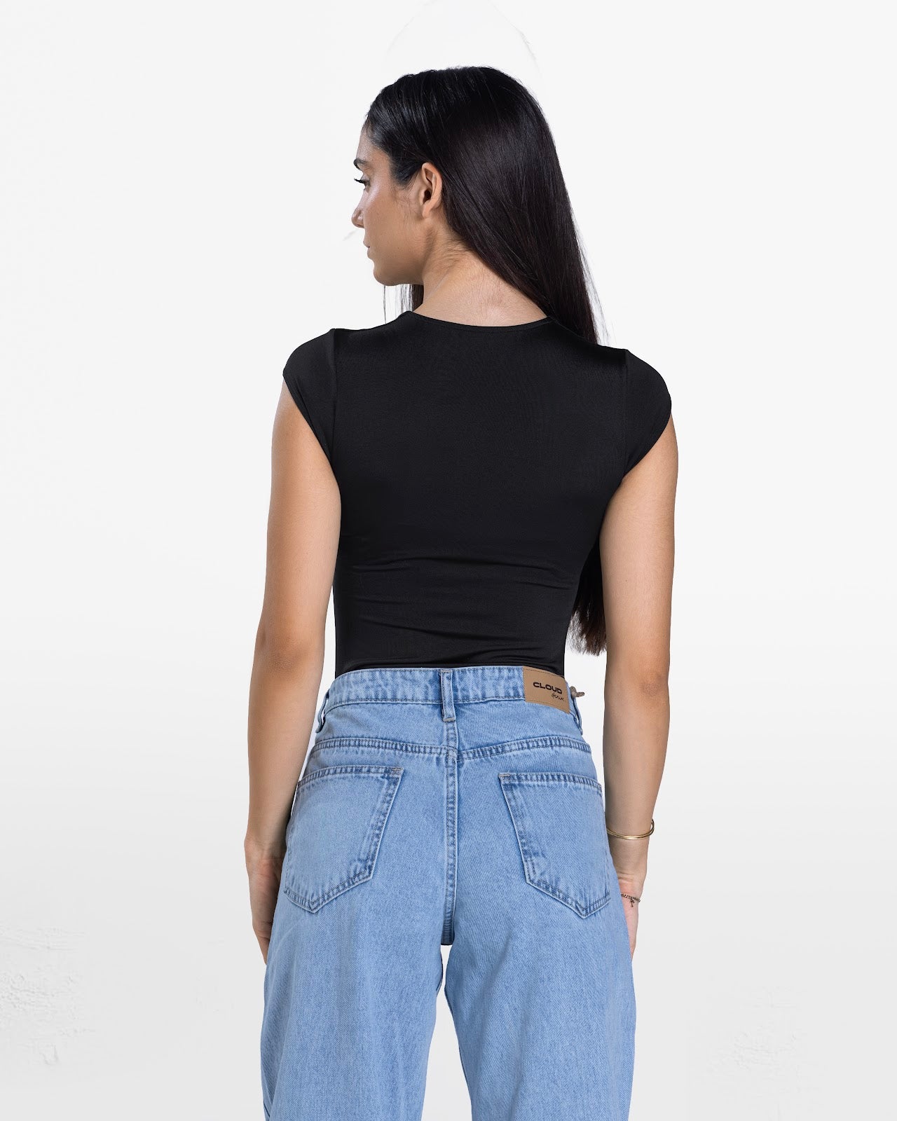SHORT SLEEVE BODYSUIT BLACK 2