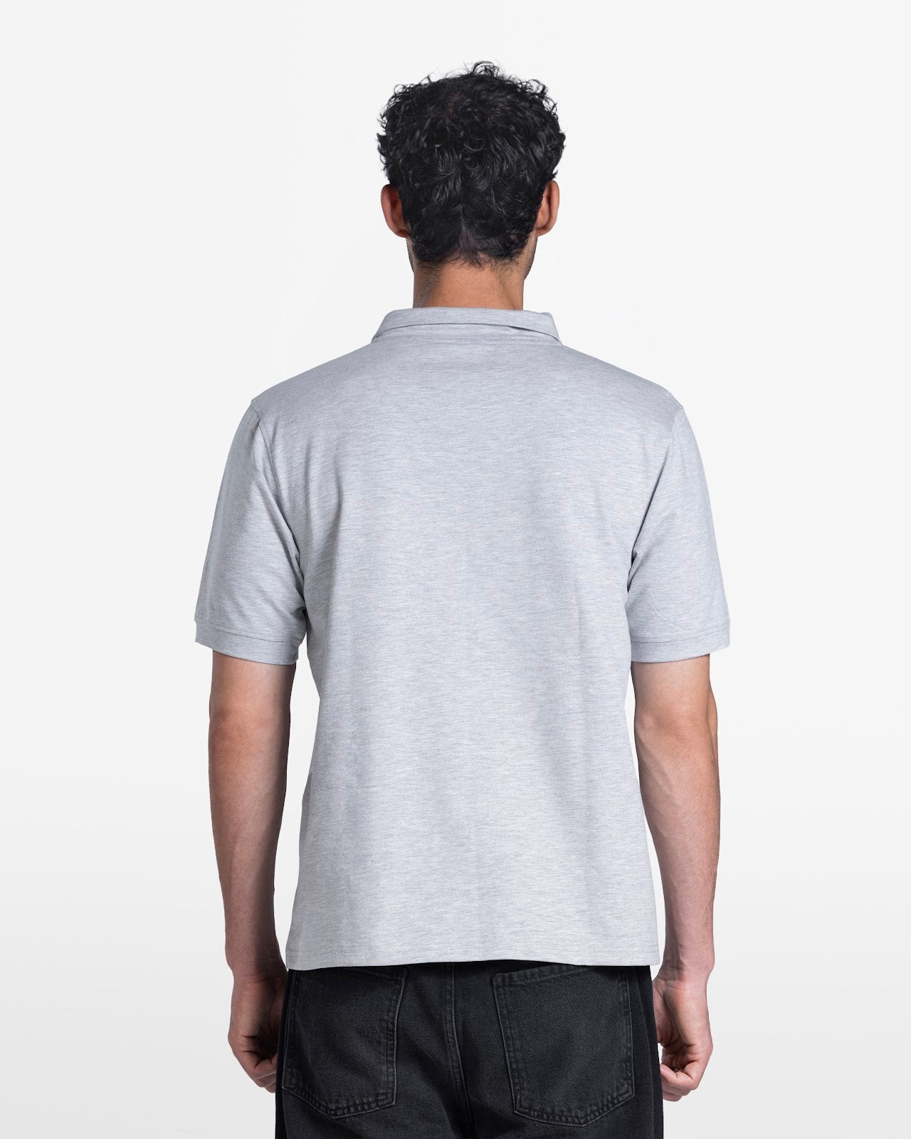 MEN'S POLO SHIRT CLOUD GREY 2