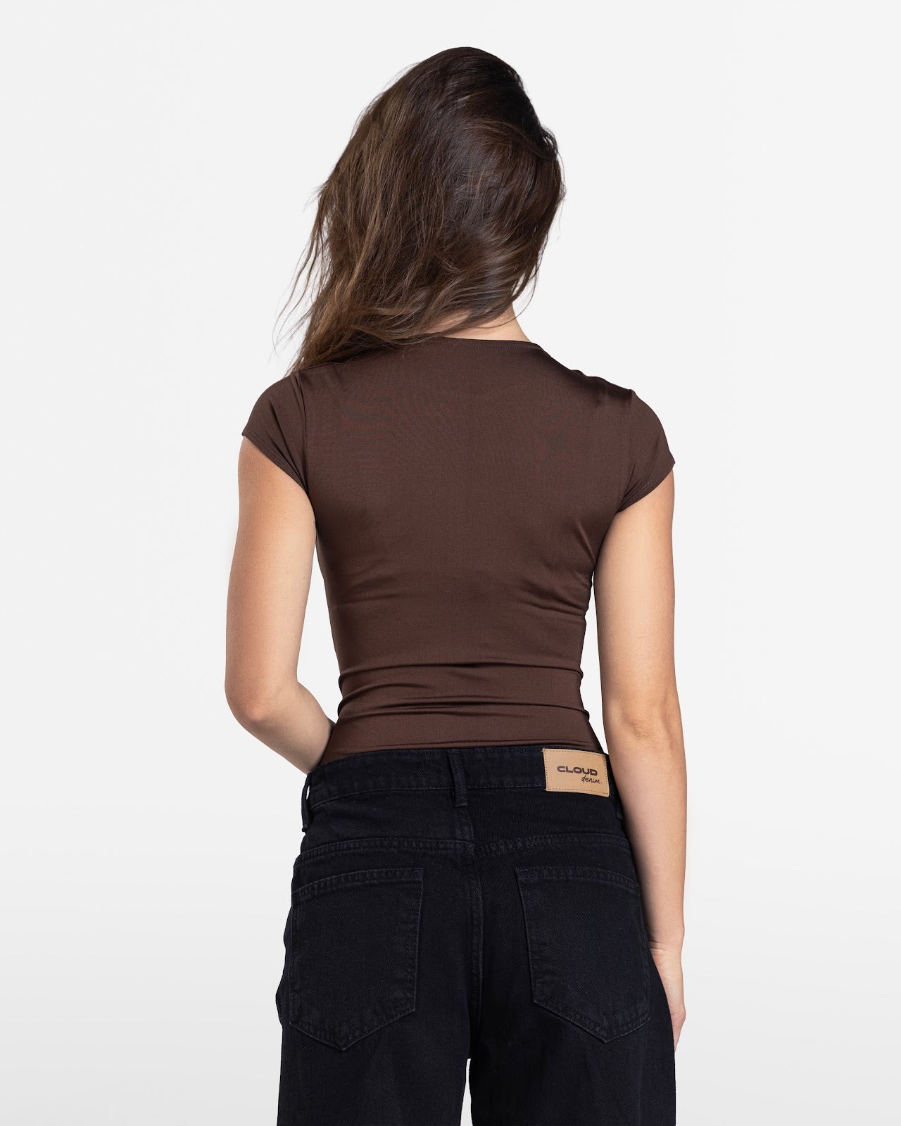 SHORT SLEEVE BODYSUIT BROWN 2