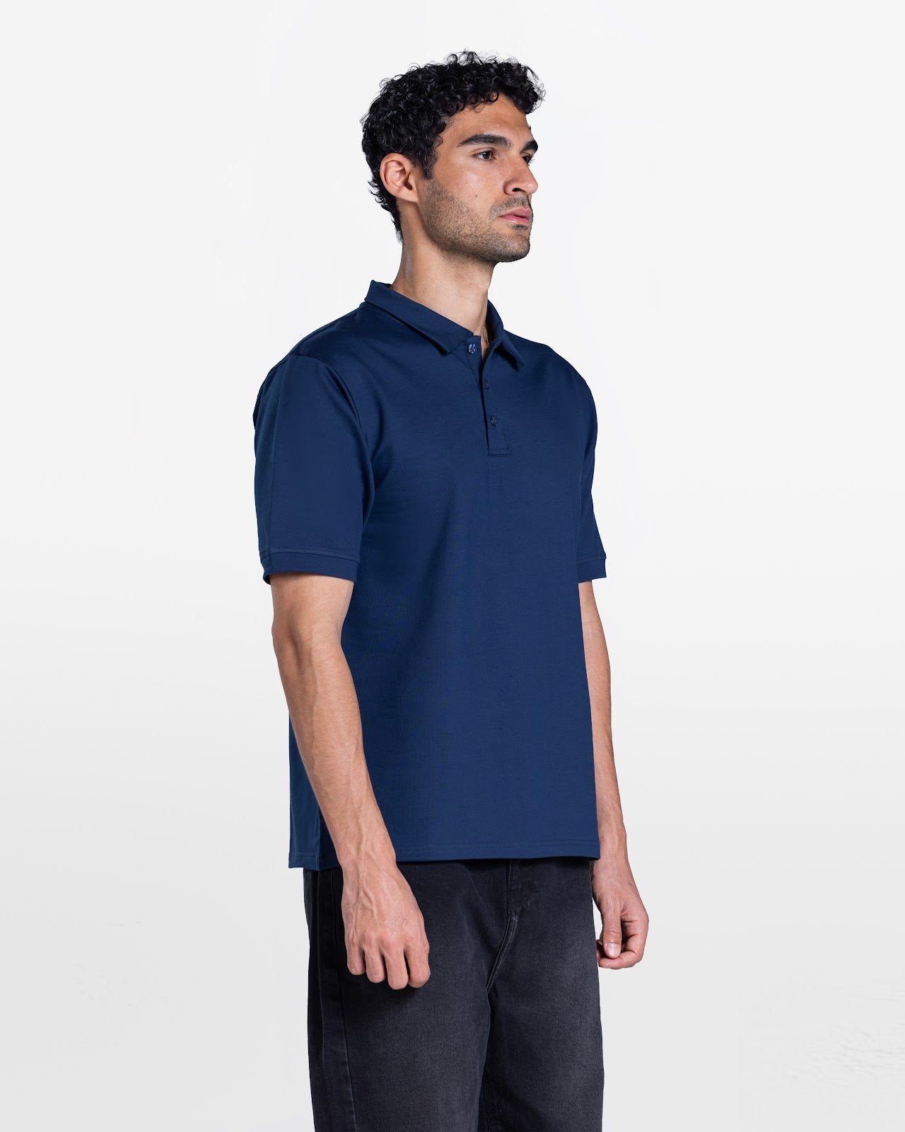 MEN'S POLO SHIRT NAVY 3