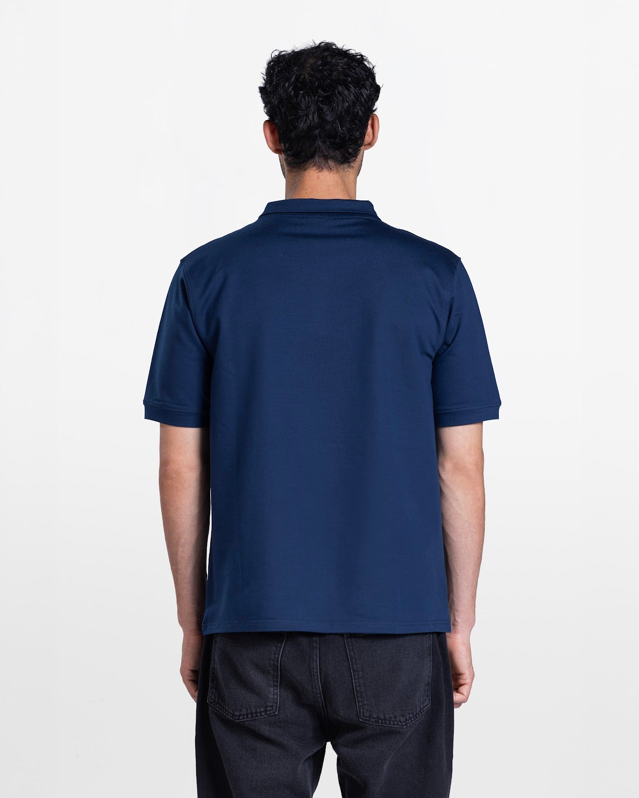 MEN'S POLO SHIRT NAVY 2
