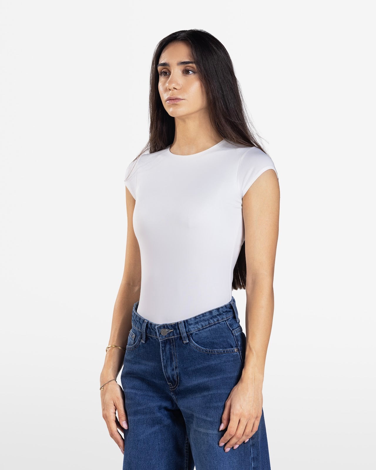 SHORT SLEEVE BODYSUIT OFF-WHITE 4