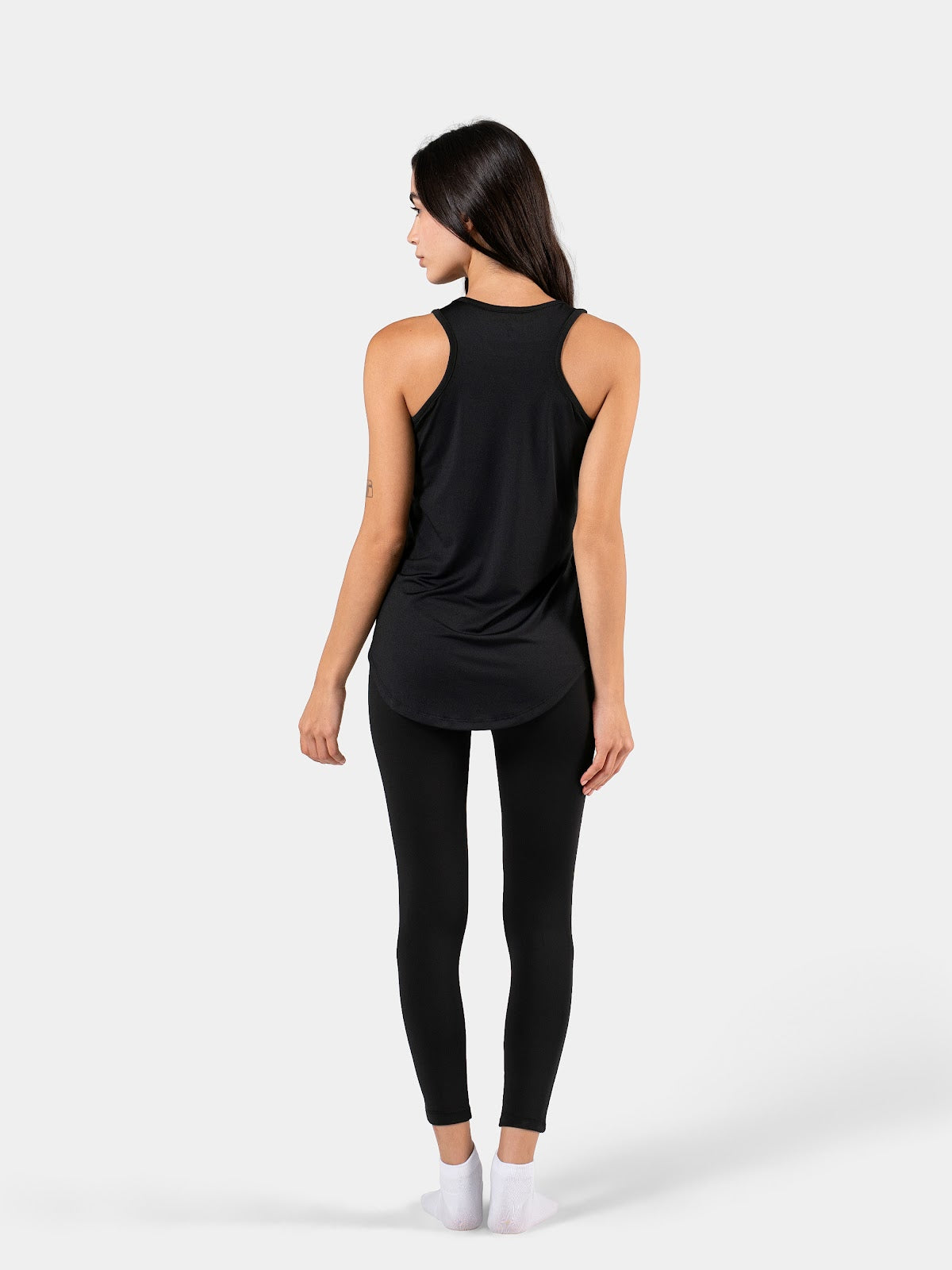 MOVE RACERBACK LOOSE TANK BLACK 5