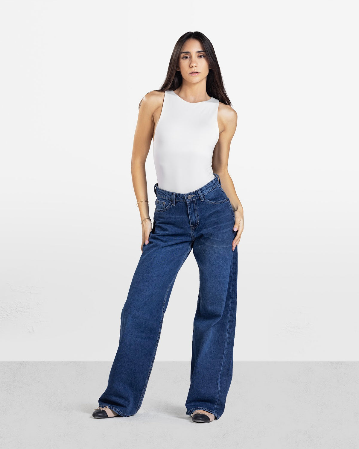 HALTER BODYSUIT OFF-WHITE 4