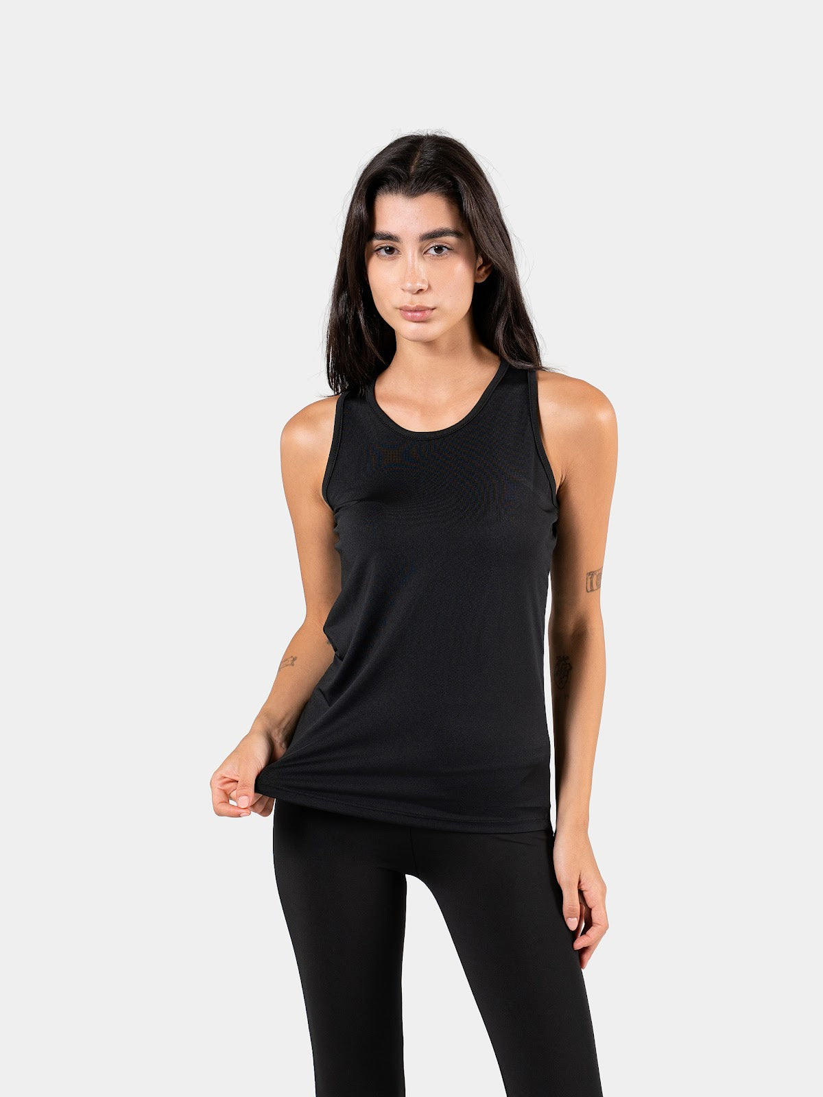 MOVE RACERBACK LOOSE TANK BLACK 6