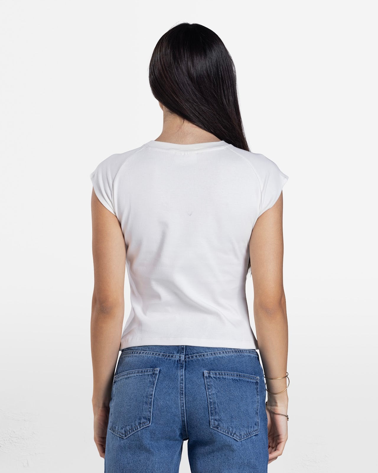 CAP SLEEVE T-SHIRT OFF-WHITE 2