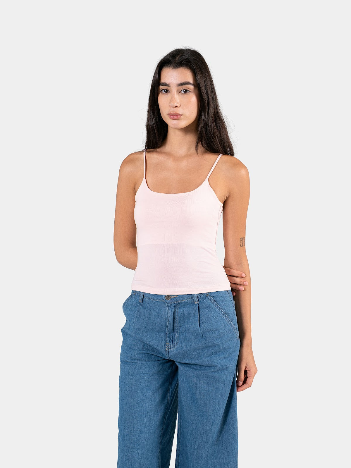 SPAGHETTI STRAP TOP BABY-PINK 4