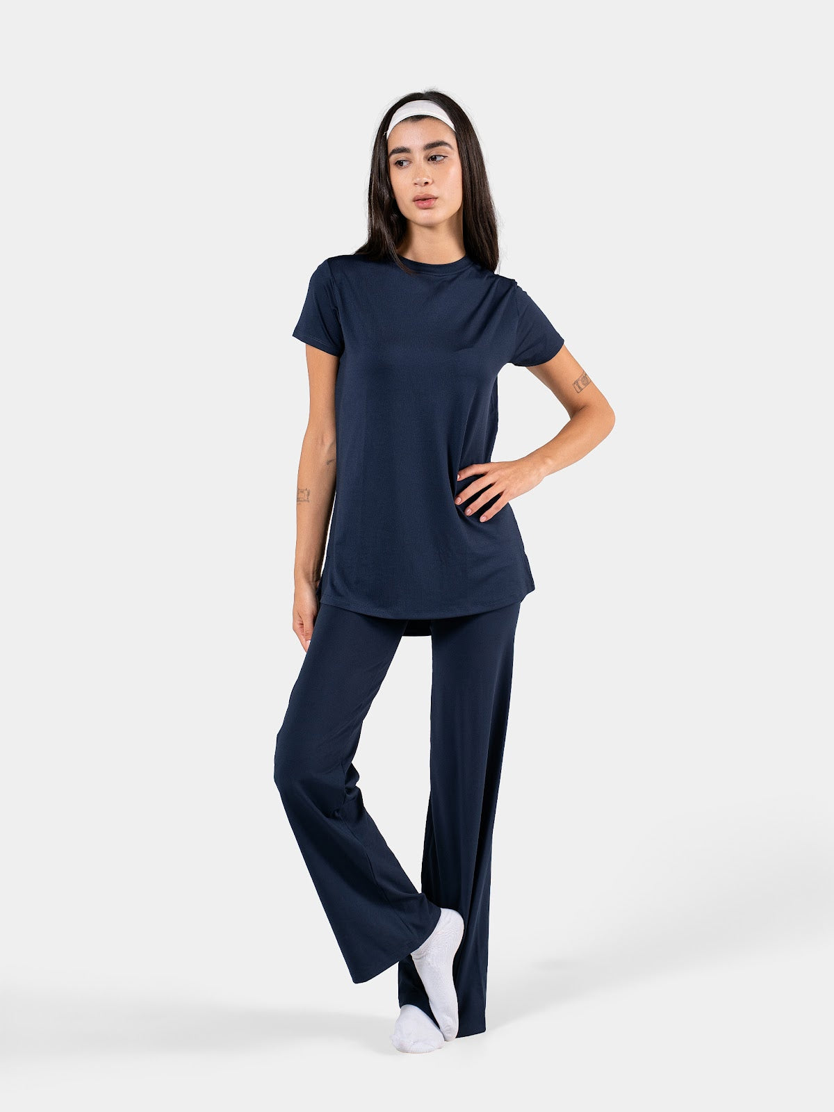MOVE LOOSE T-SHIRT NAVY 2