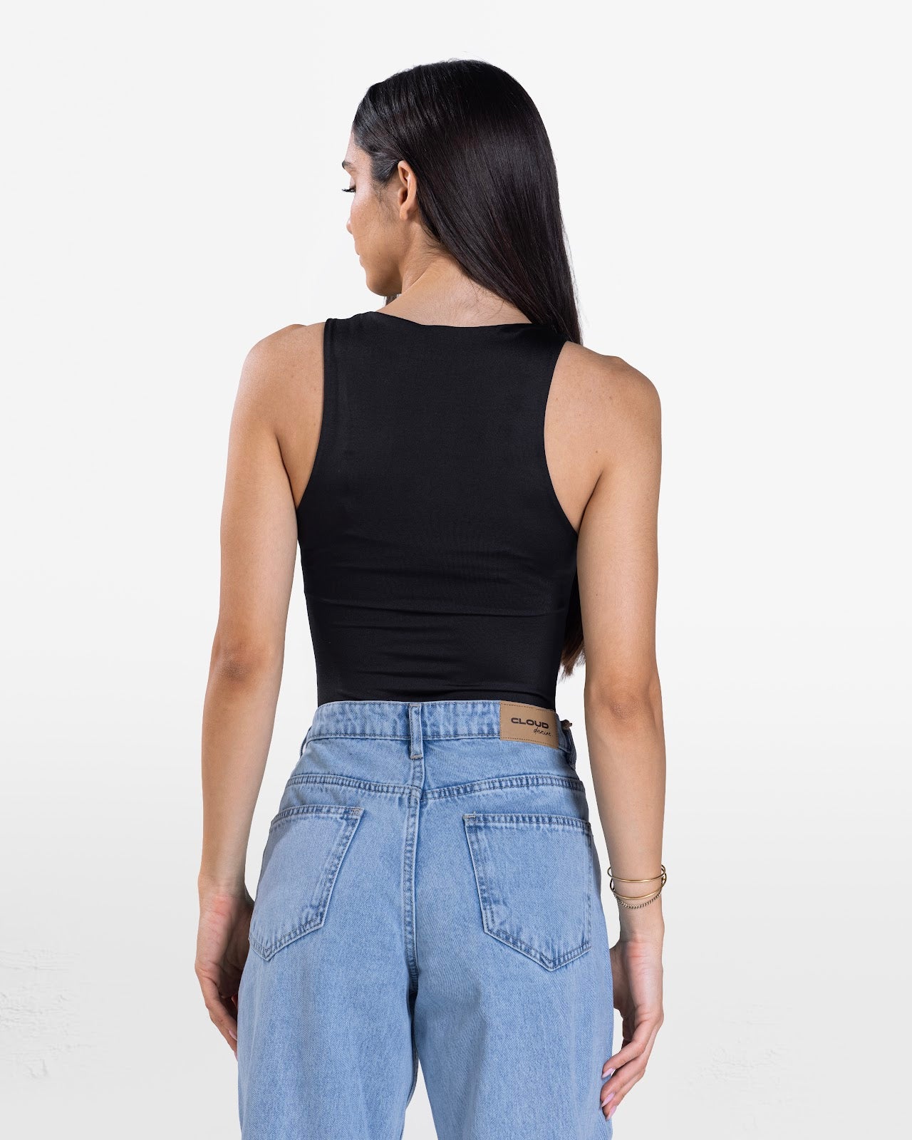 HALTER BODYSUIT BLACK 2