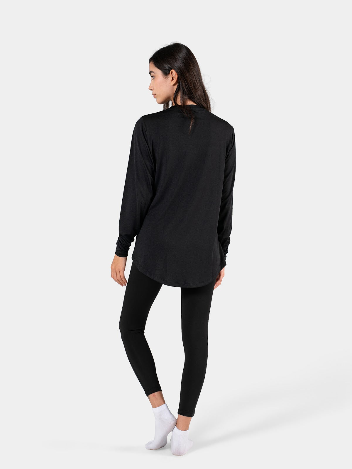 MOVE LOOSE LONG SLEEVE TOP BLACK 5