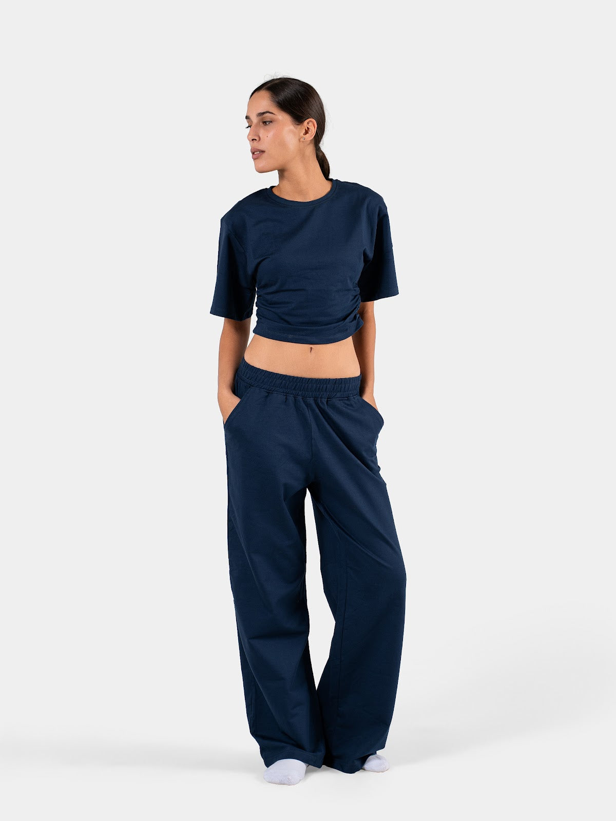 CONTOUR TEE NAVY 2
