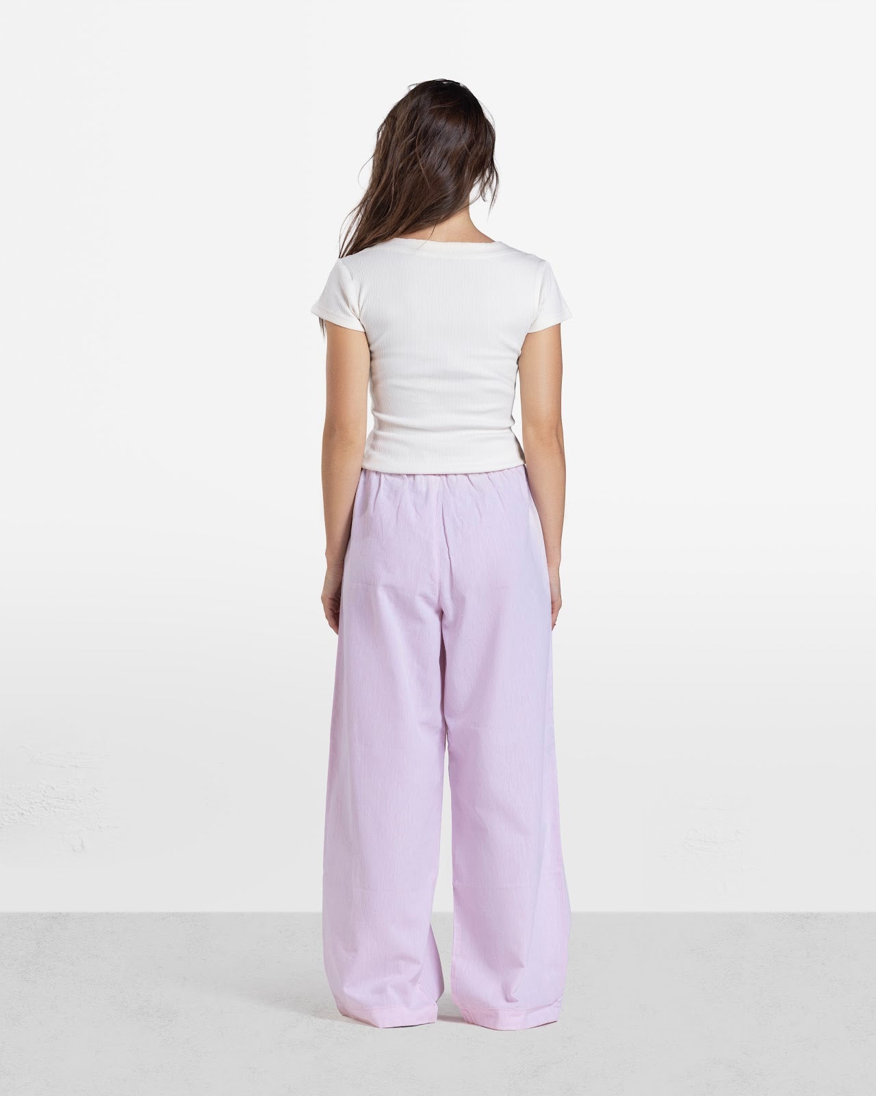 LACE RIBBED SHORT SLEEVE TOP OFF-WHITE 4