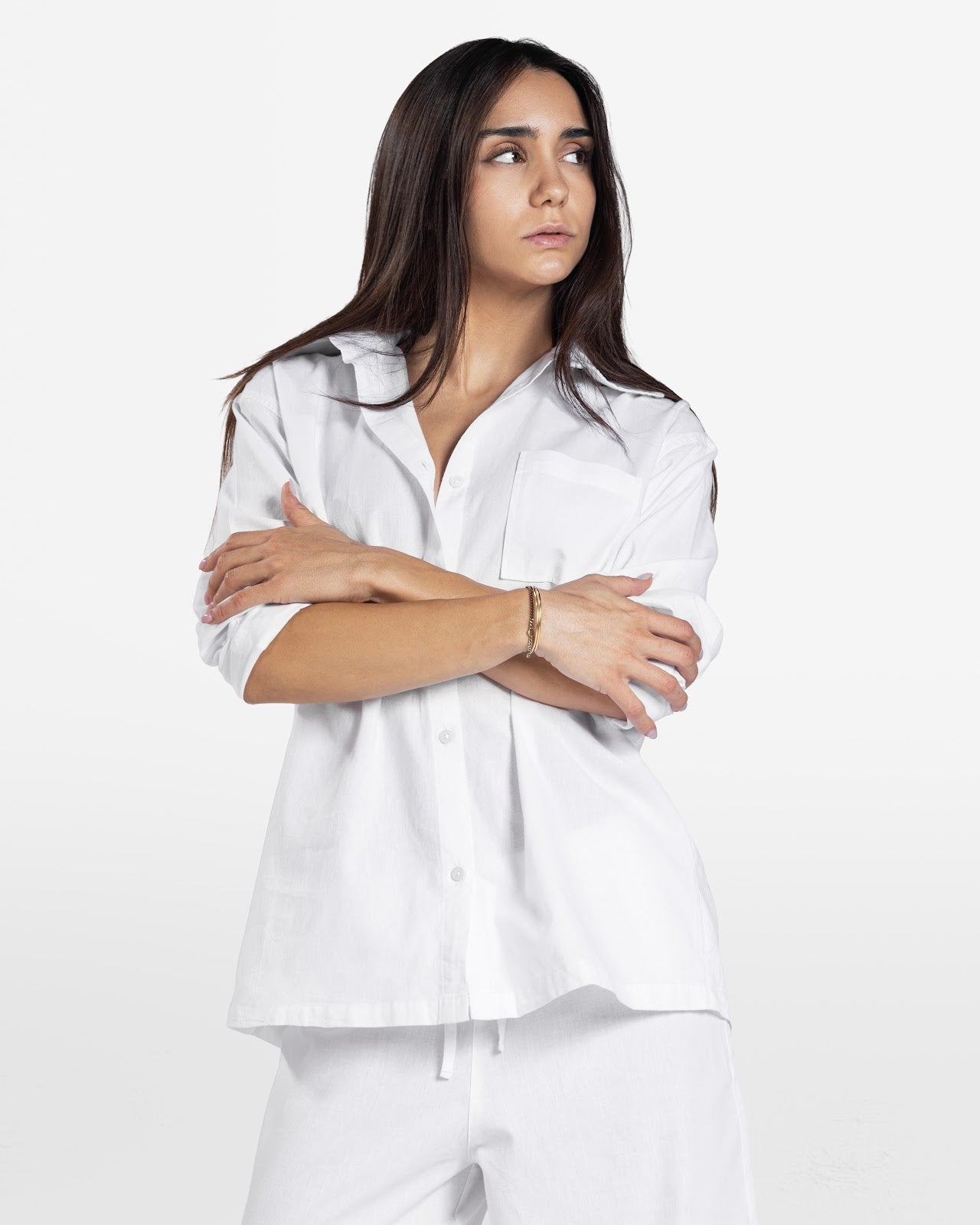 LINEN SHIRT WHITE 4