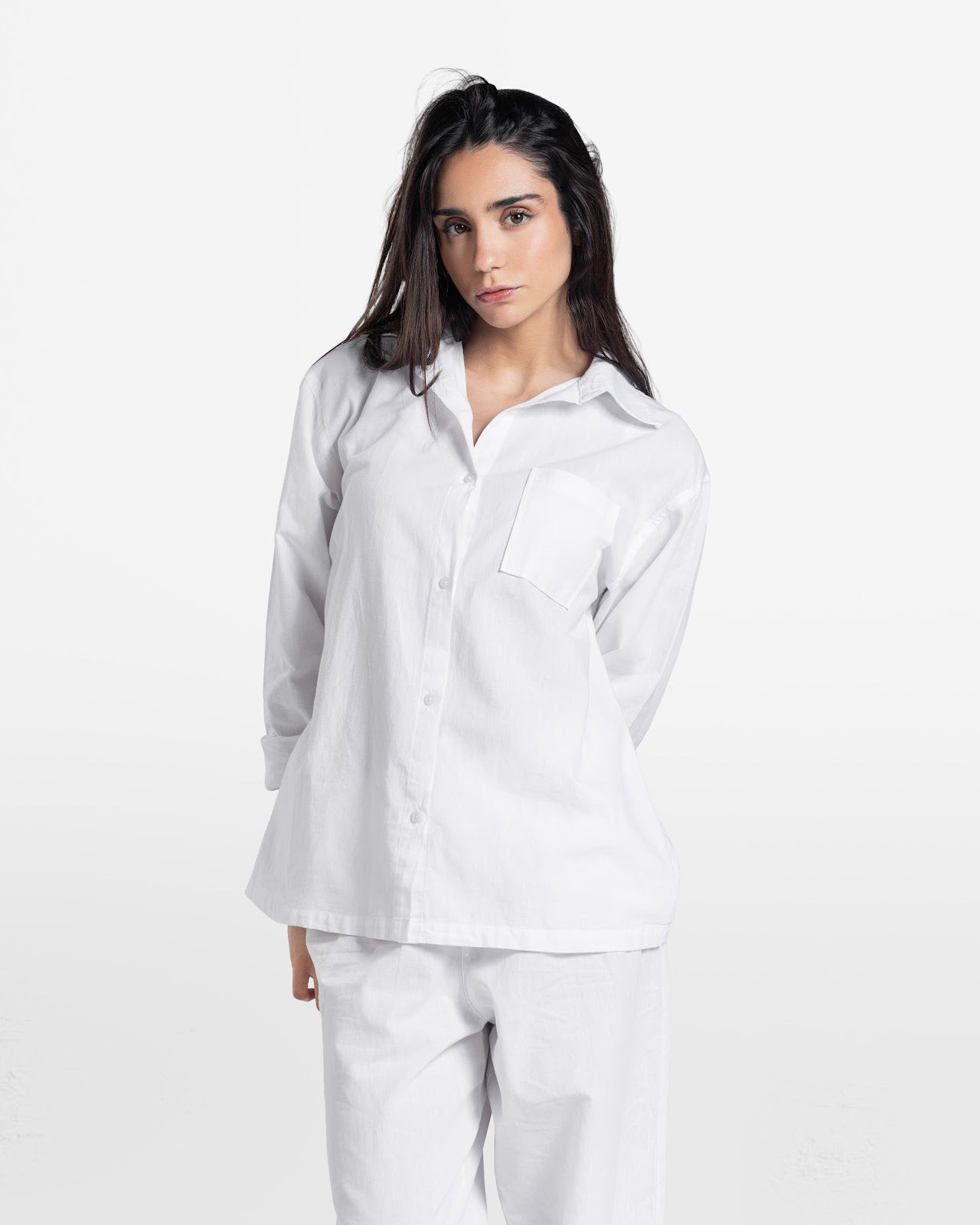 LINEN SHIRT WHITE 6