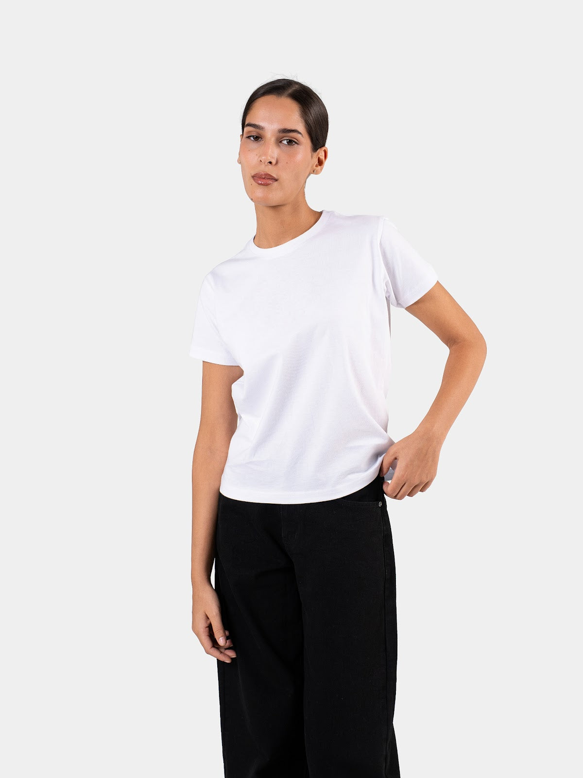 RELAXED FIT TEE WHITE 4