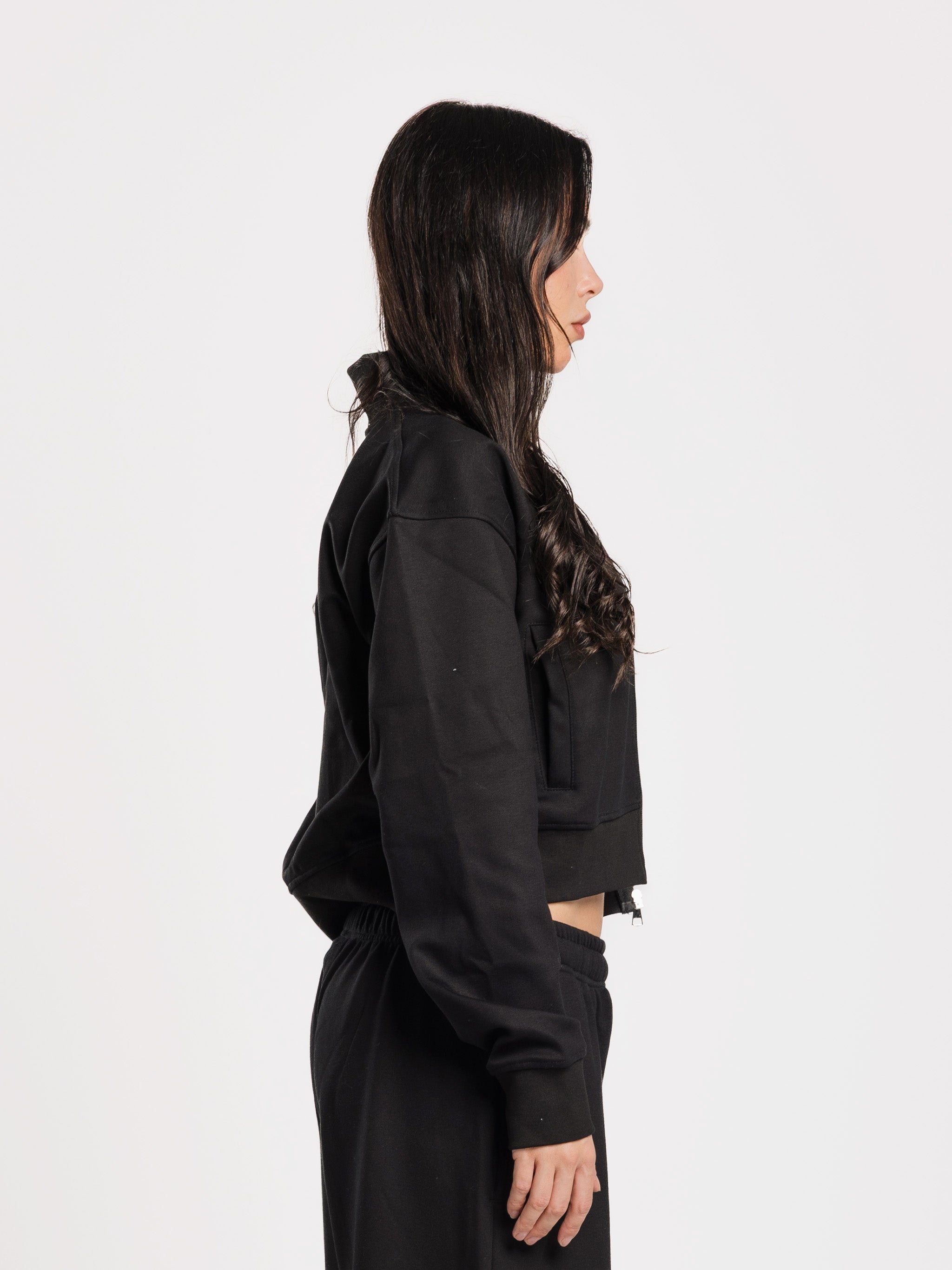 COMFORT+ CROPPED ZIP UP