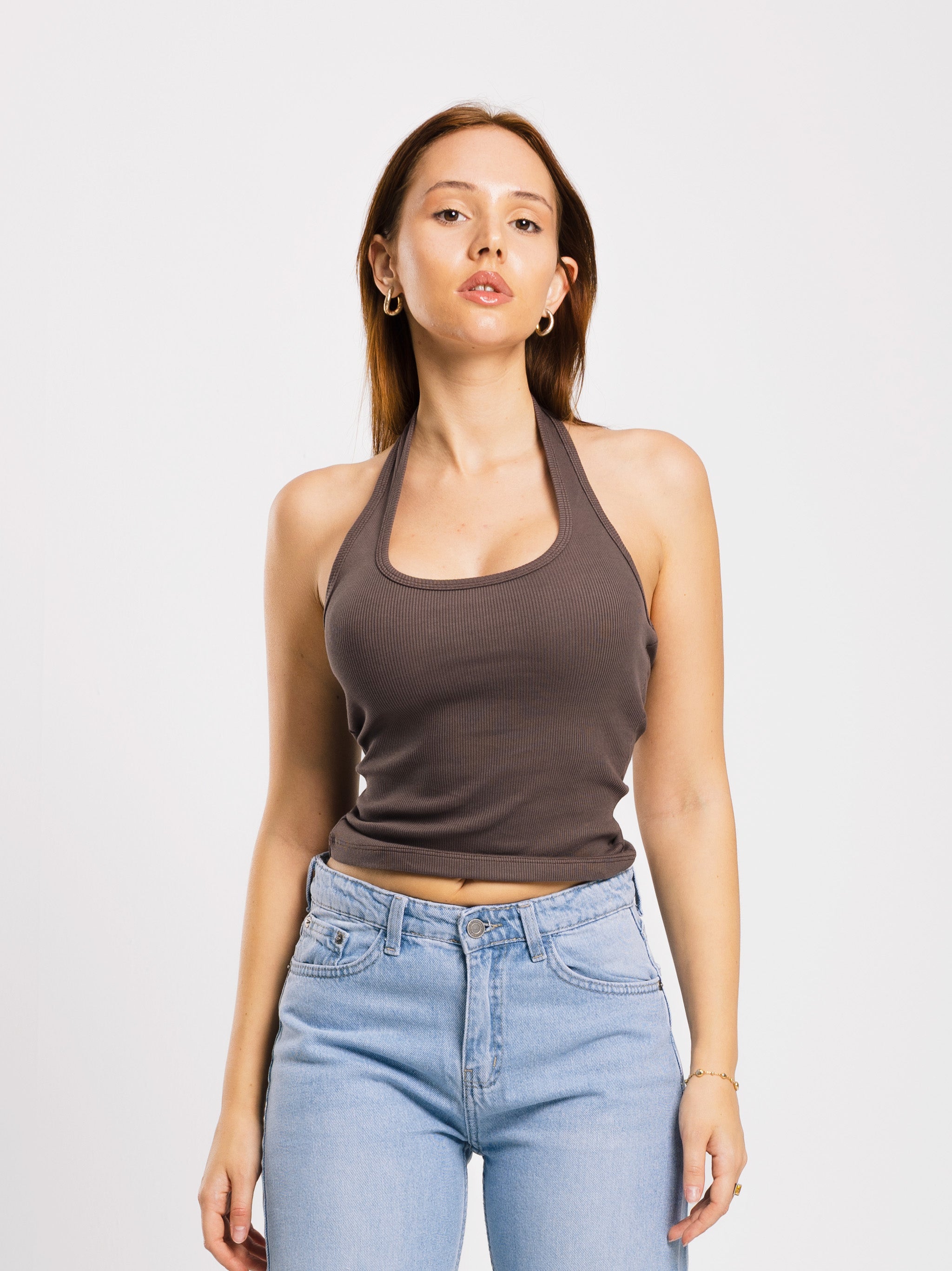 HALTER TANK TOP