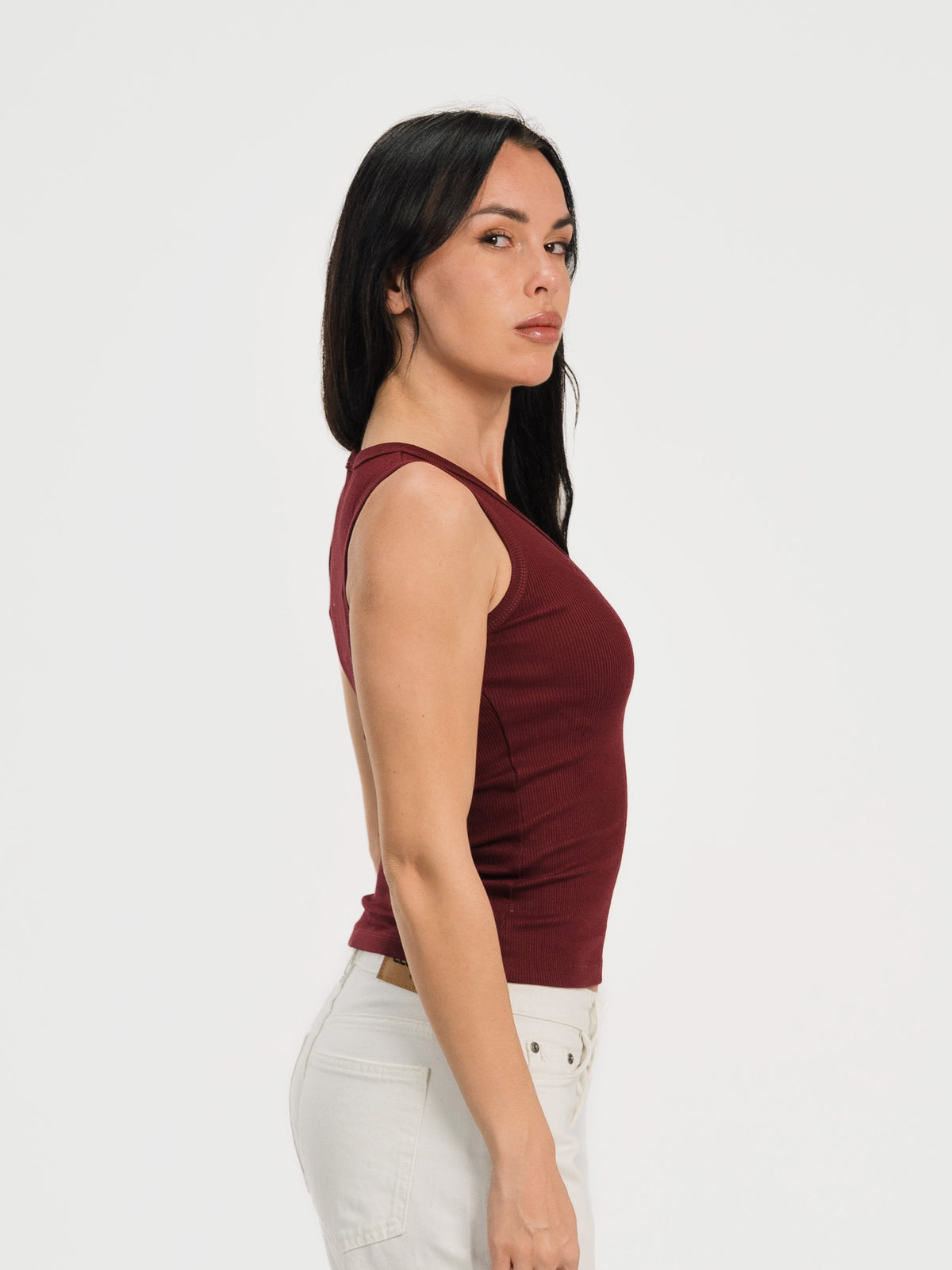 V-NECK TANK TOP