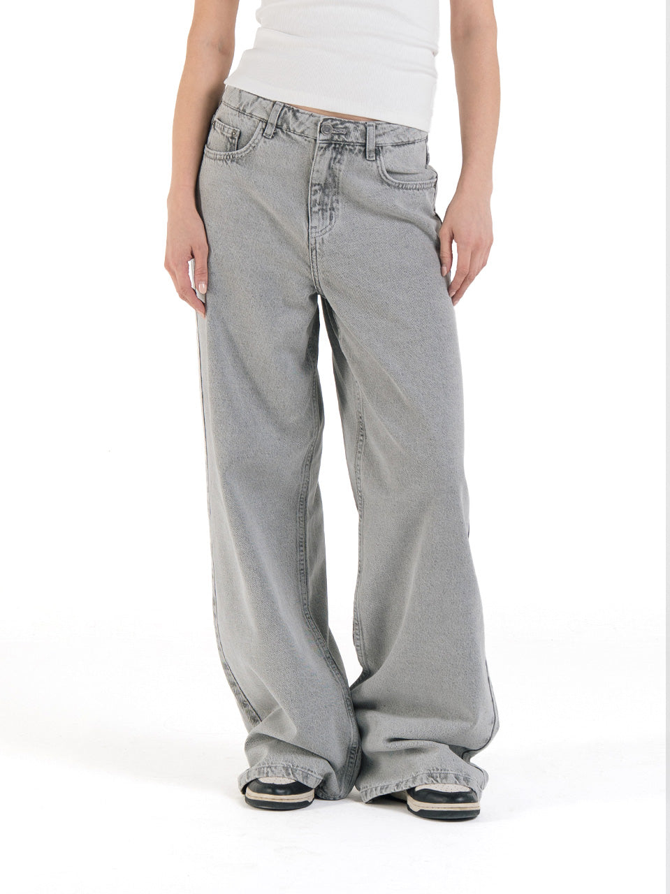 HIGH WAIST BAGGY JEANS