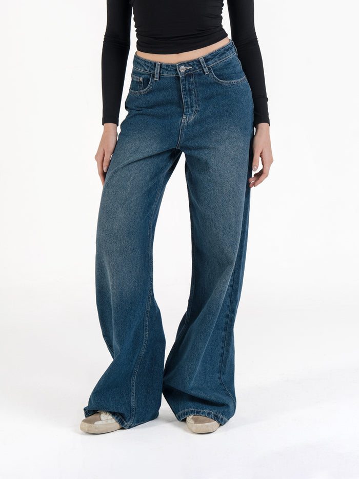 HIGH WAIST BAGGY JEANS