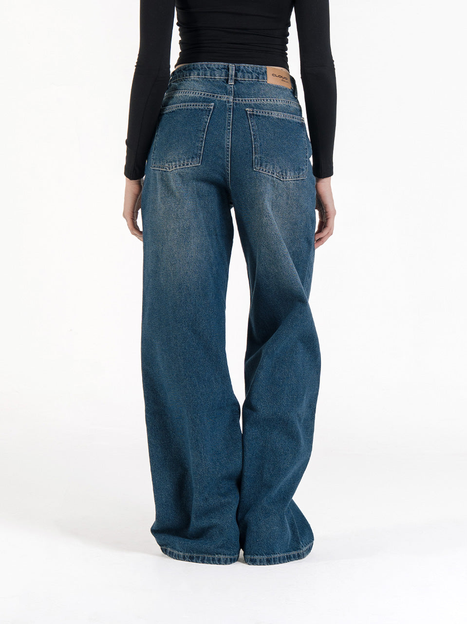 HIGH WAIST BAGGY JEANS