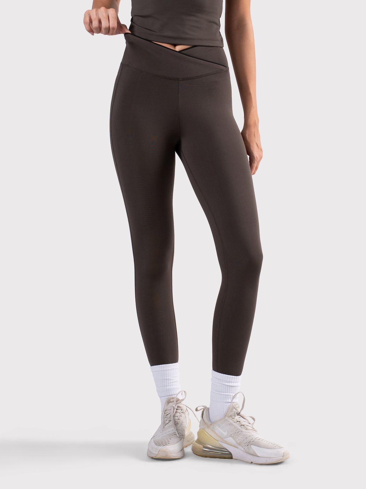 MOVE CROSSOVER CONTRAST LEGGINGS