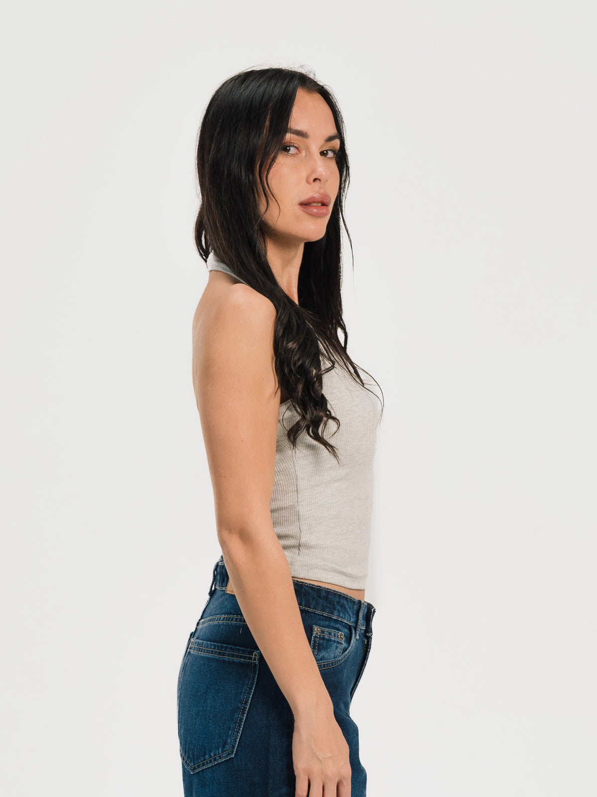 HALTER TANK TOP