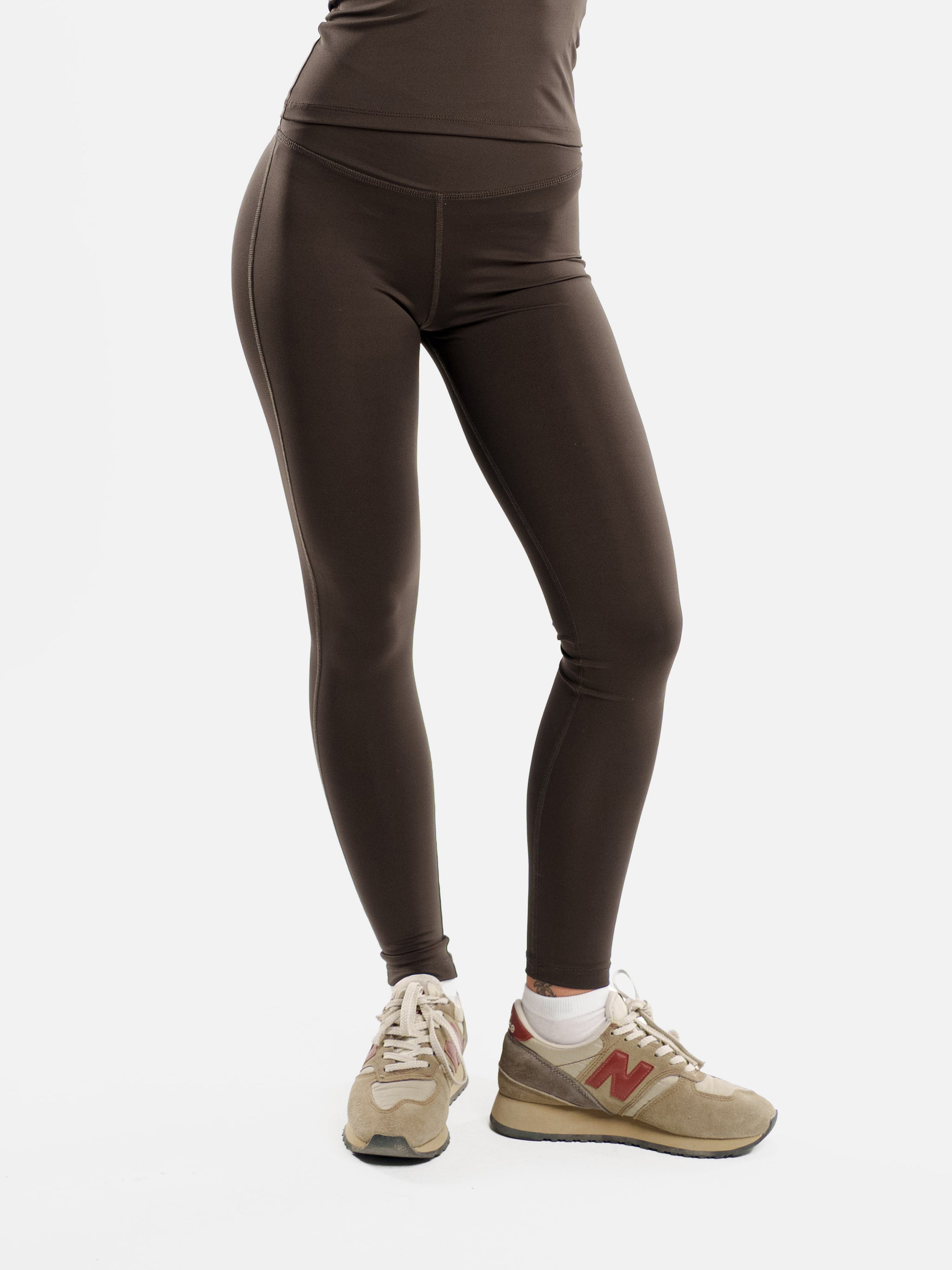 BROWN MOVE CROSSOVER LEGGINGS
