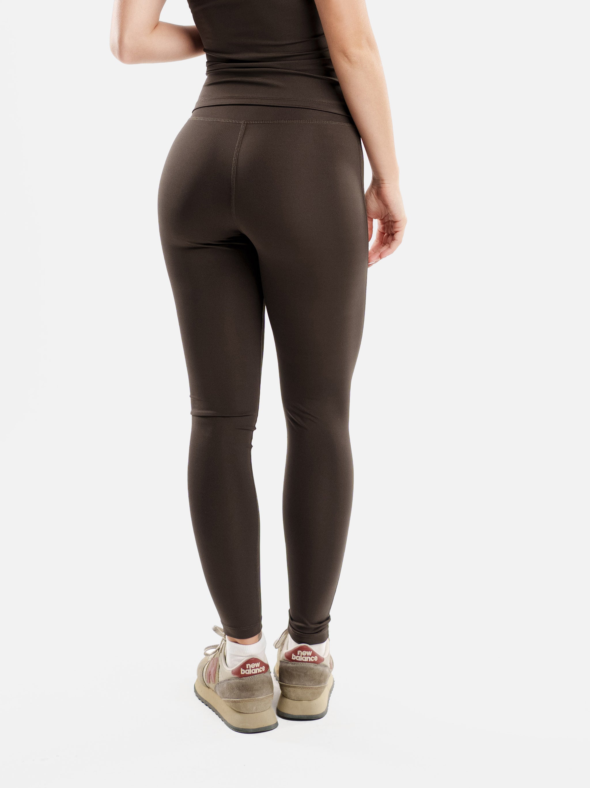 BROWN MOVE CROSSOVER LEGGINGS